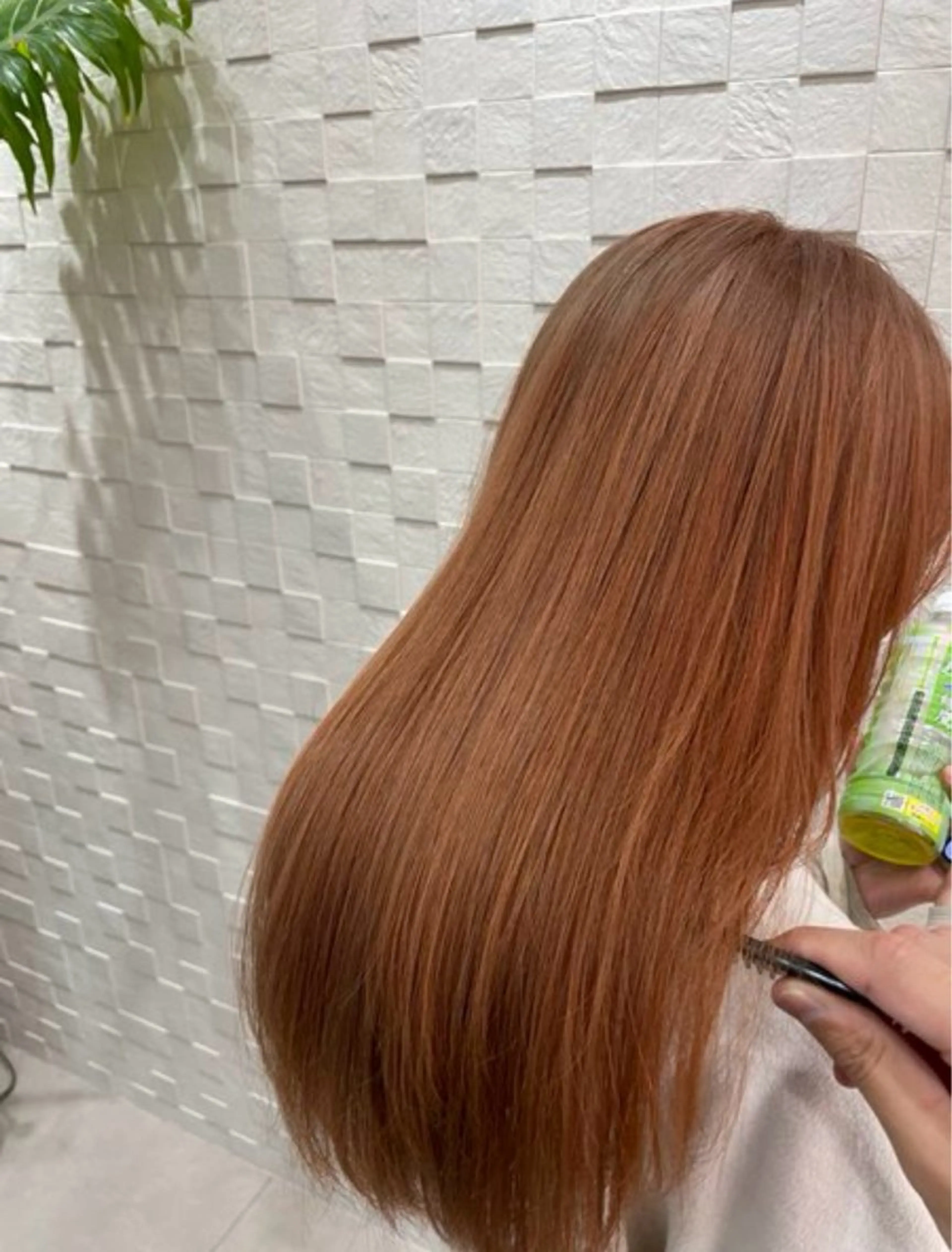 ロング 髪質改善 トリートメント ヘアカラー トリートメント Seen.所属・美髪矯正、髪質改善特 化美容師 吉野智行のヘアスタイル