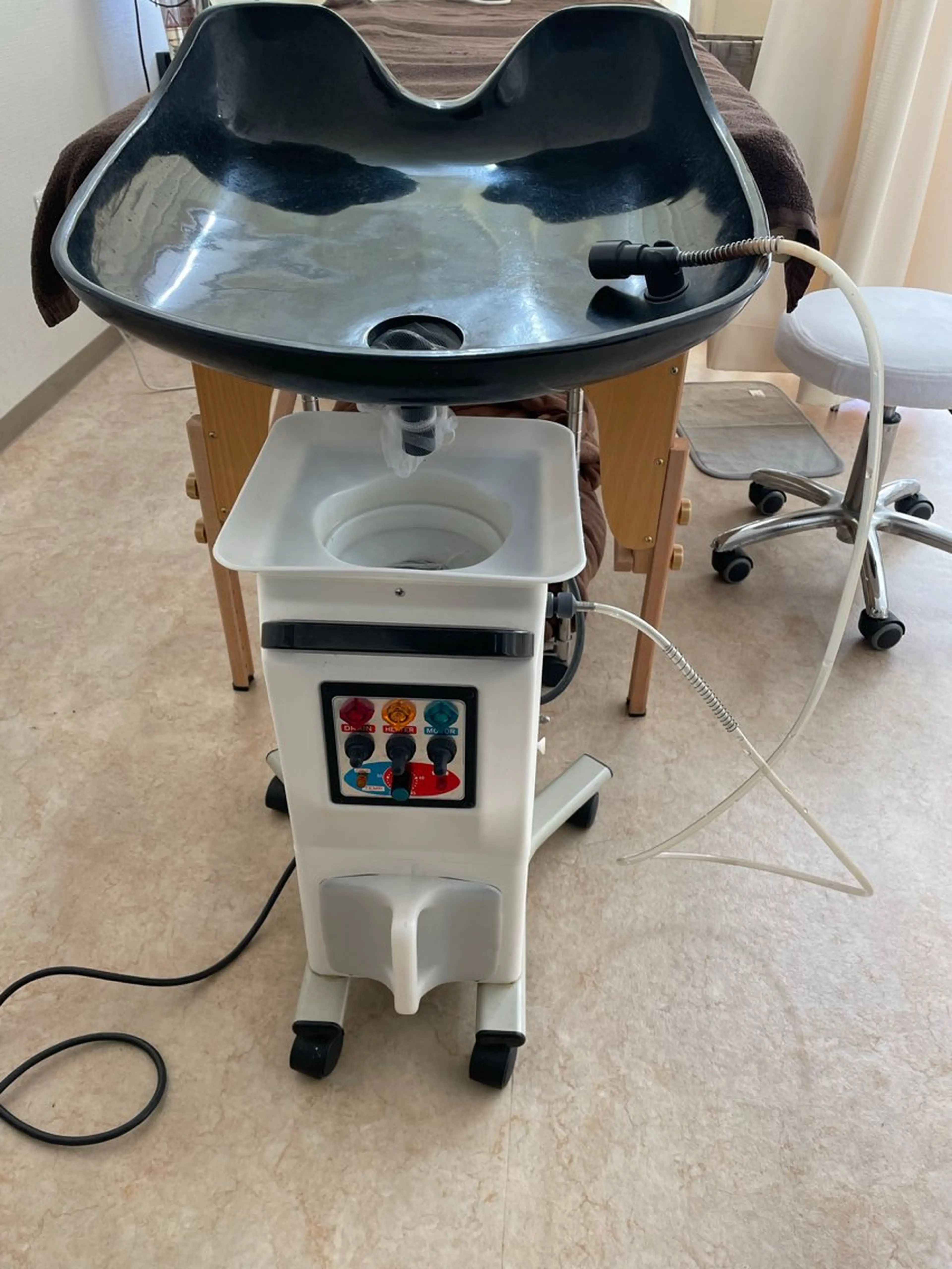 頭皮洗浄の写真