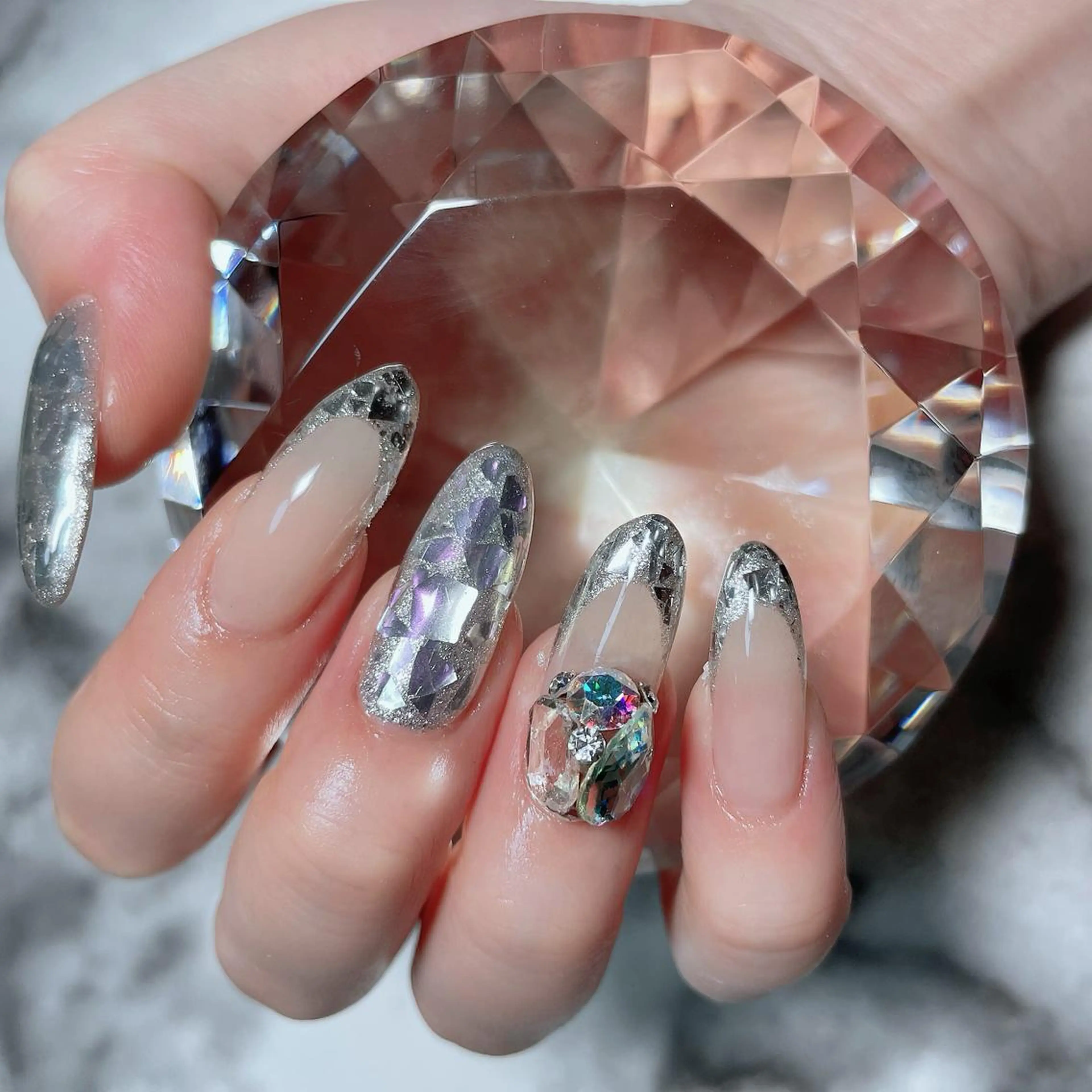 ネイル ロングネイル ハンドネイル salon de belnetta所属・kayo 💅のネイルデザイン