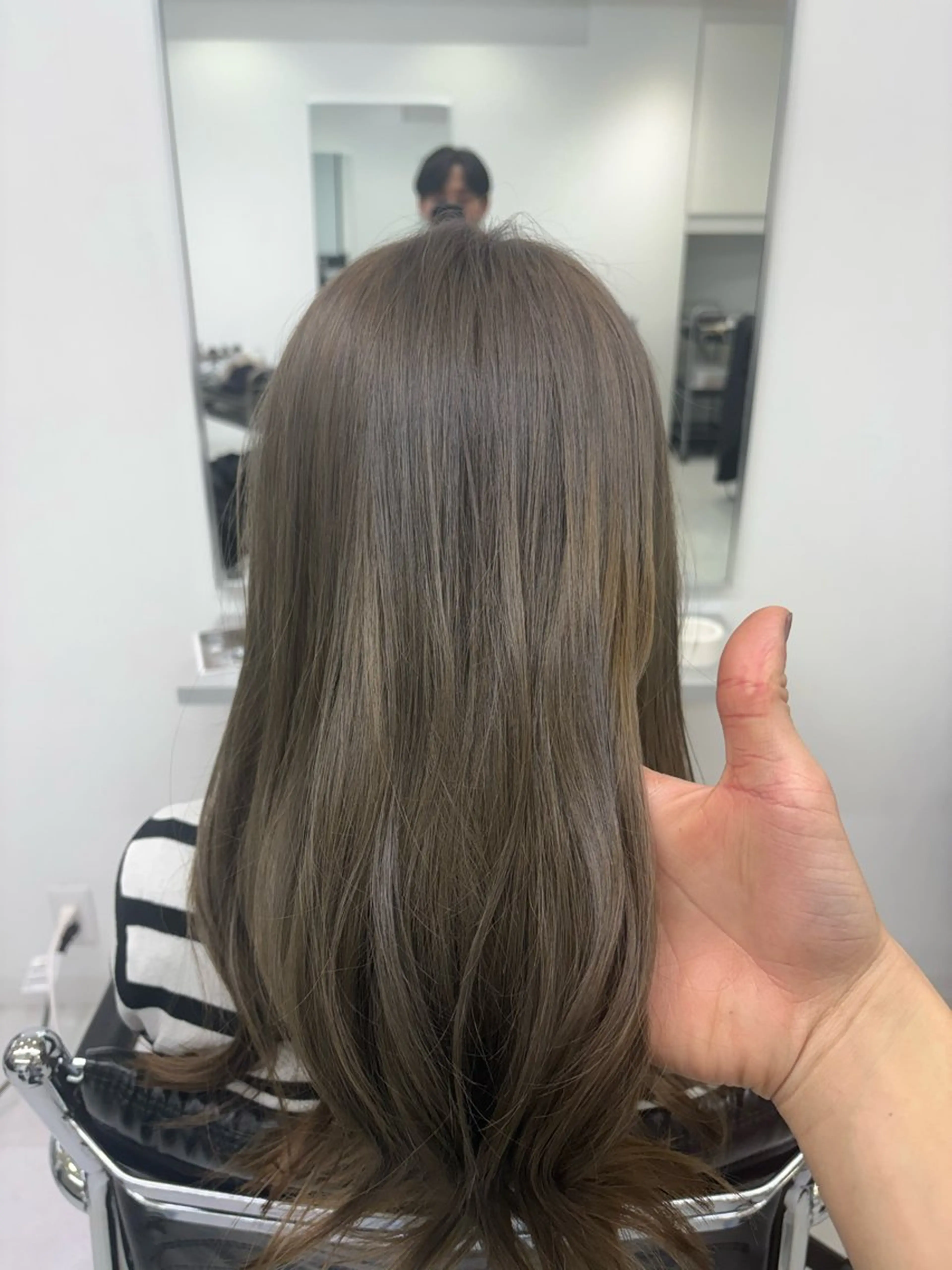 セミロング ヘアカラー 艶カラー/透明感/ SOMAのヘアスタイル