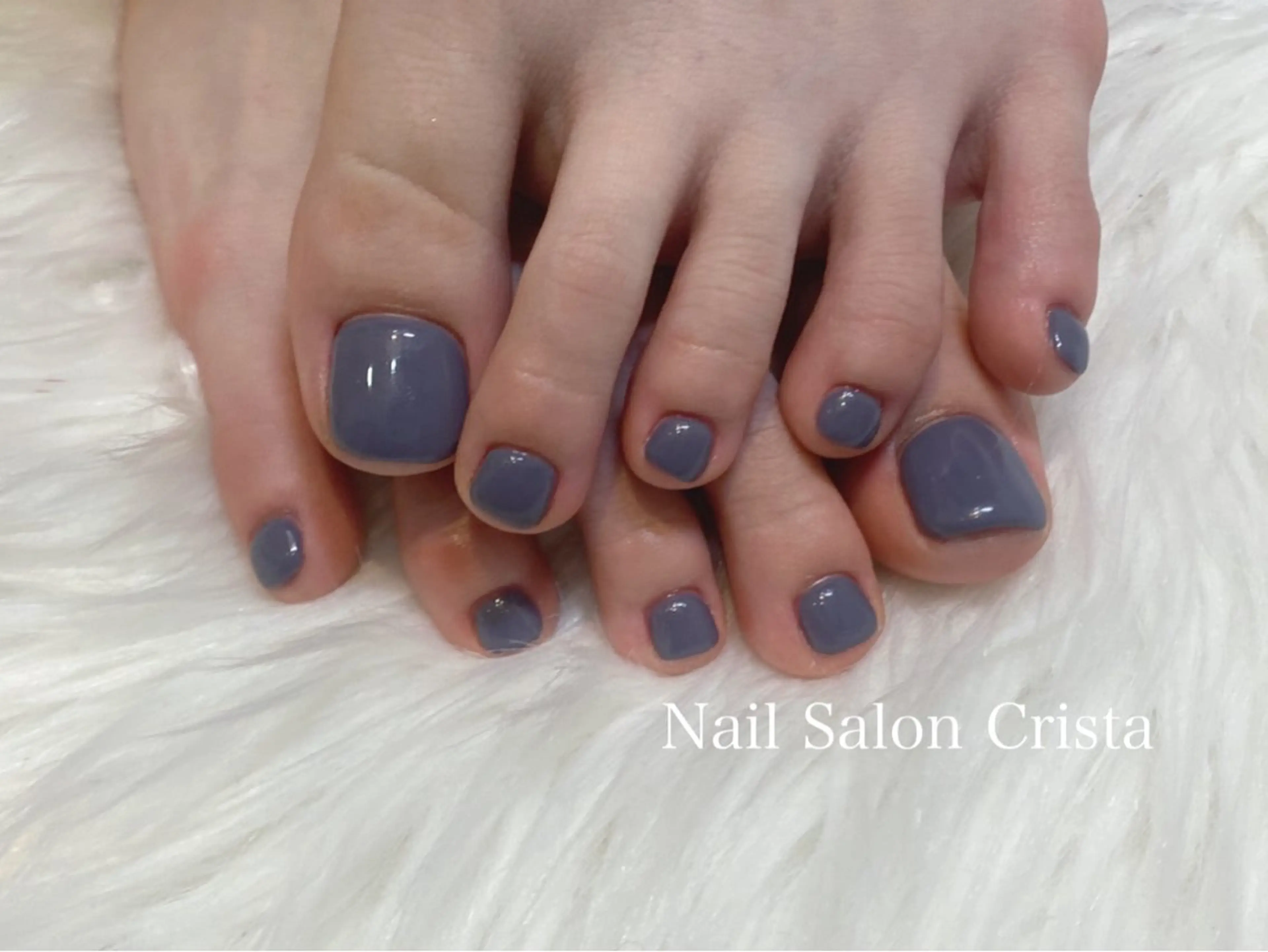 ネイル ジェルネイル パラジェル フットネイル CRISTA所属・CRISTA MOMOのネイルデザイン