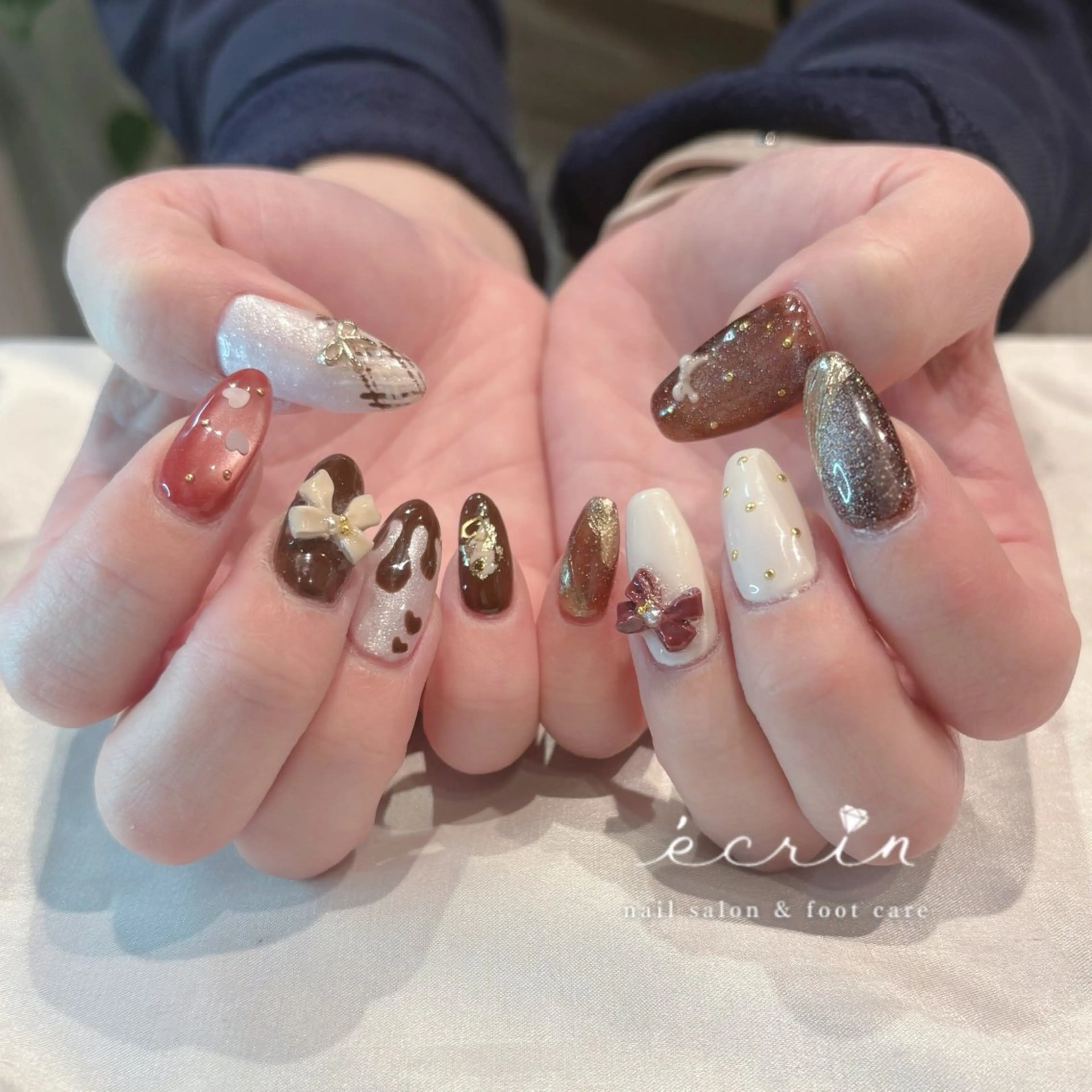 ネイル ecrin エクラン Haruka🌼のネイルデザイン