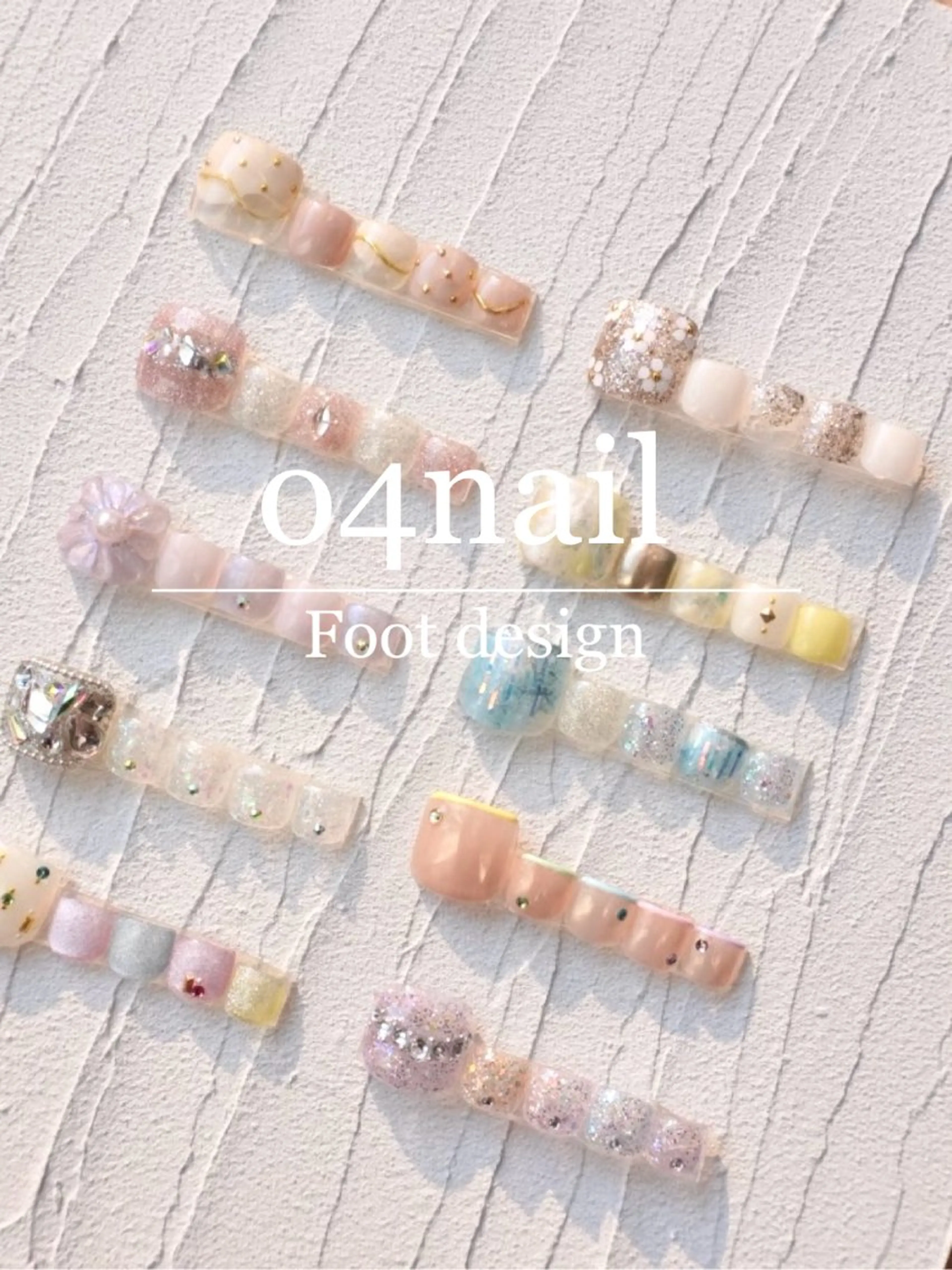 ネイル フットネイル my place+s所属・o4nail___ ARISAのネイルデザイン