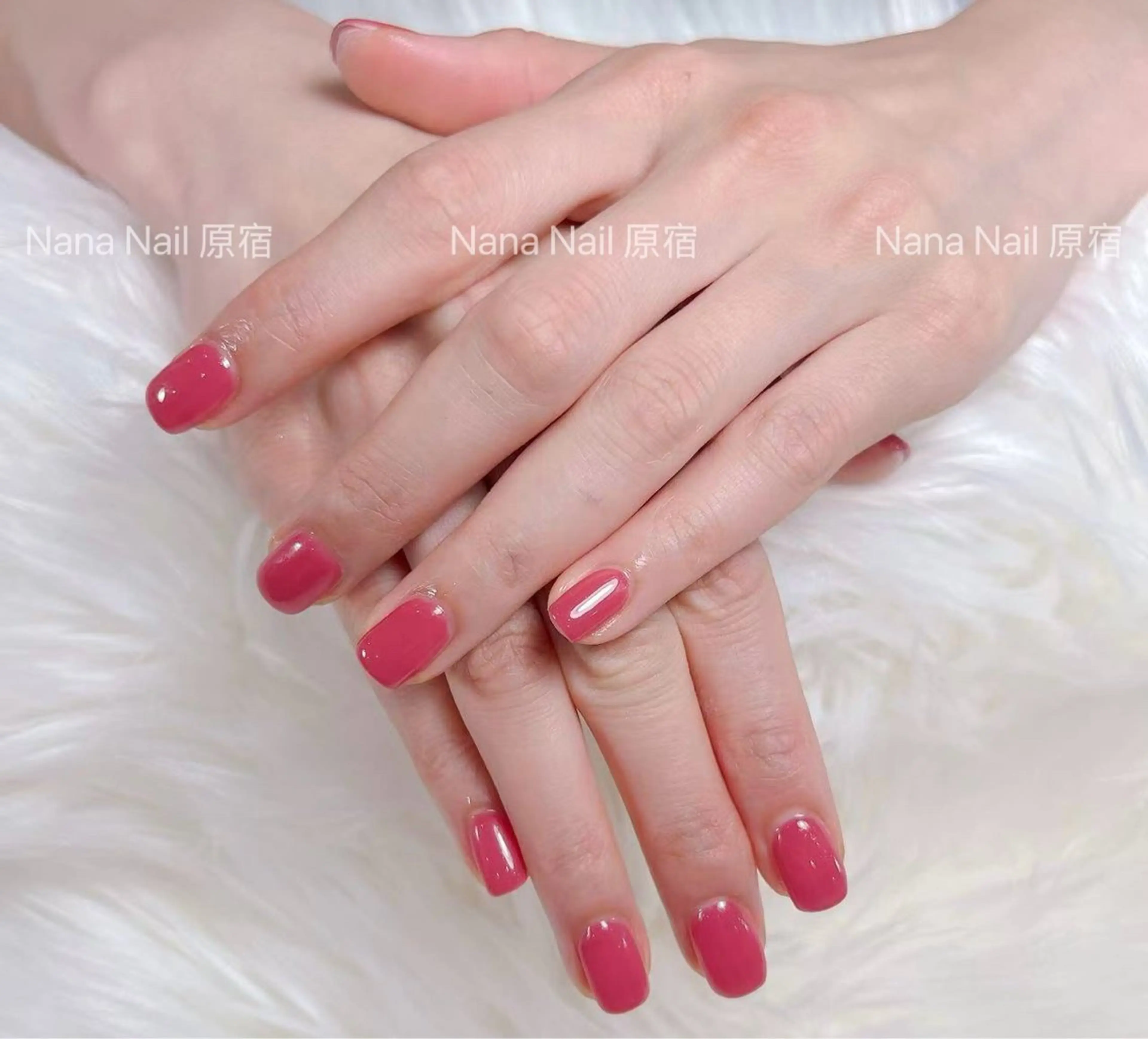 ネイル ワンカラーネイル ハンドネイル Unicorn Nail原宿表参道のネイルデザイン