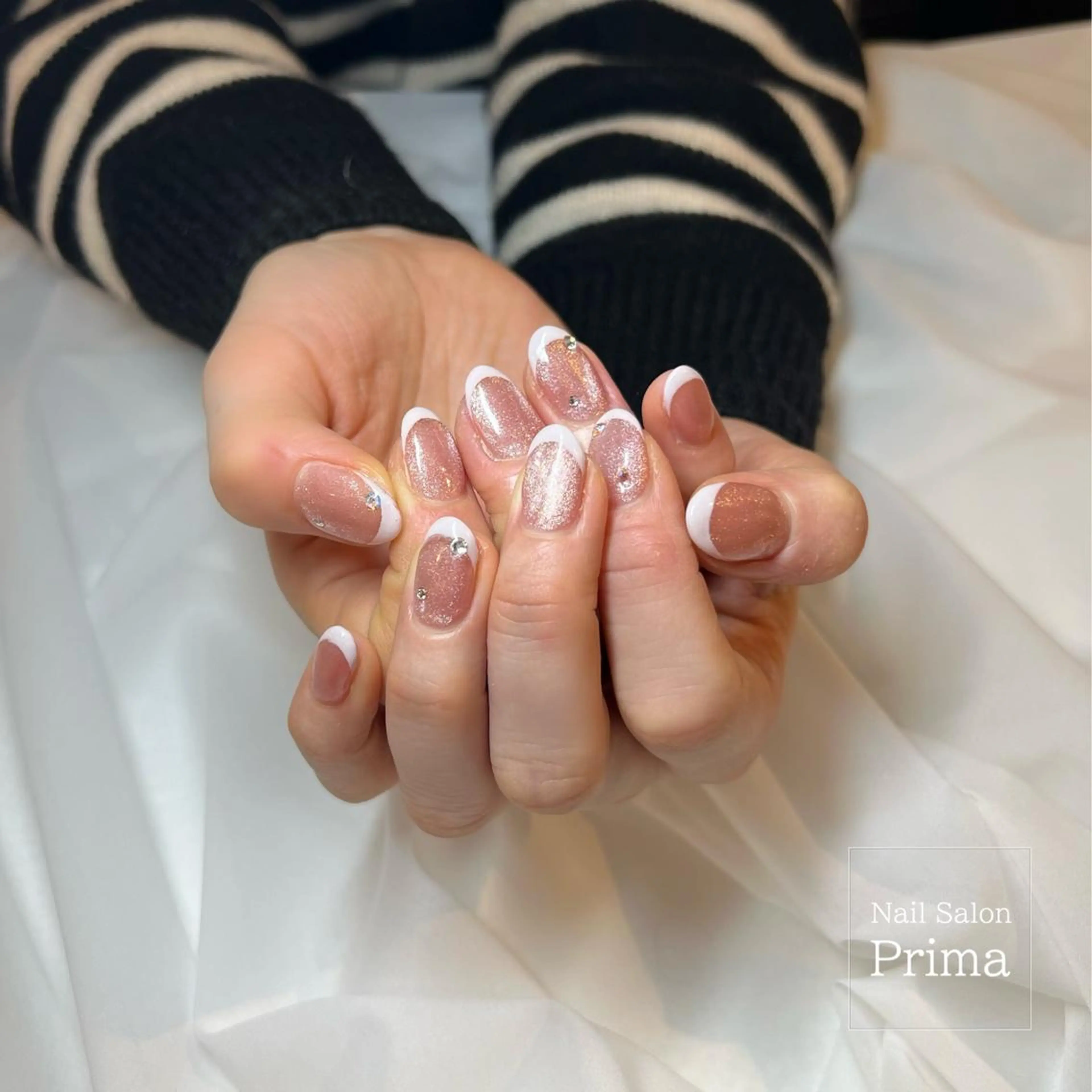 セミロング ネイル SalonPrima Nail & Eyeのマツエク・マツパデザイン
