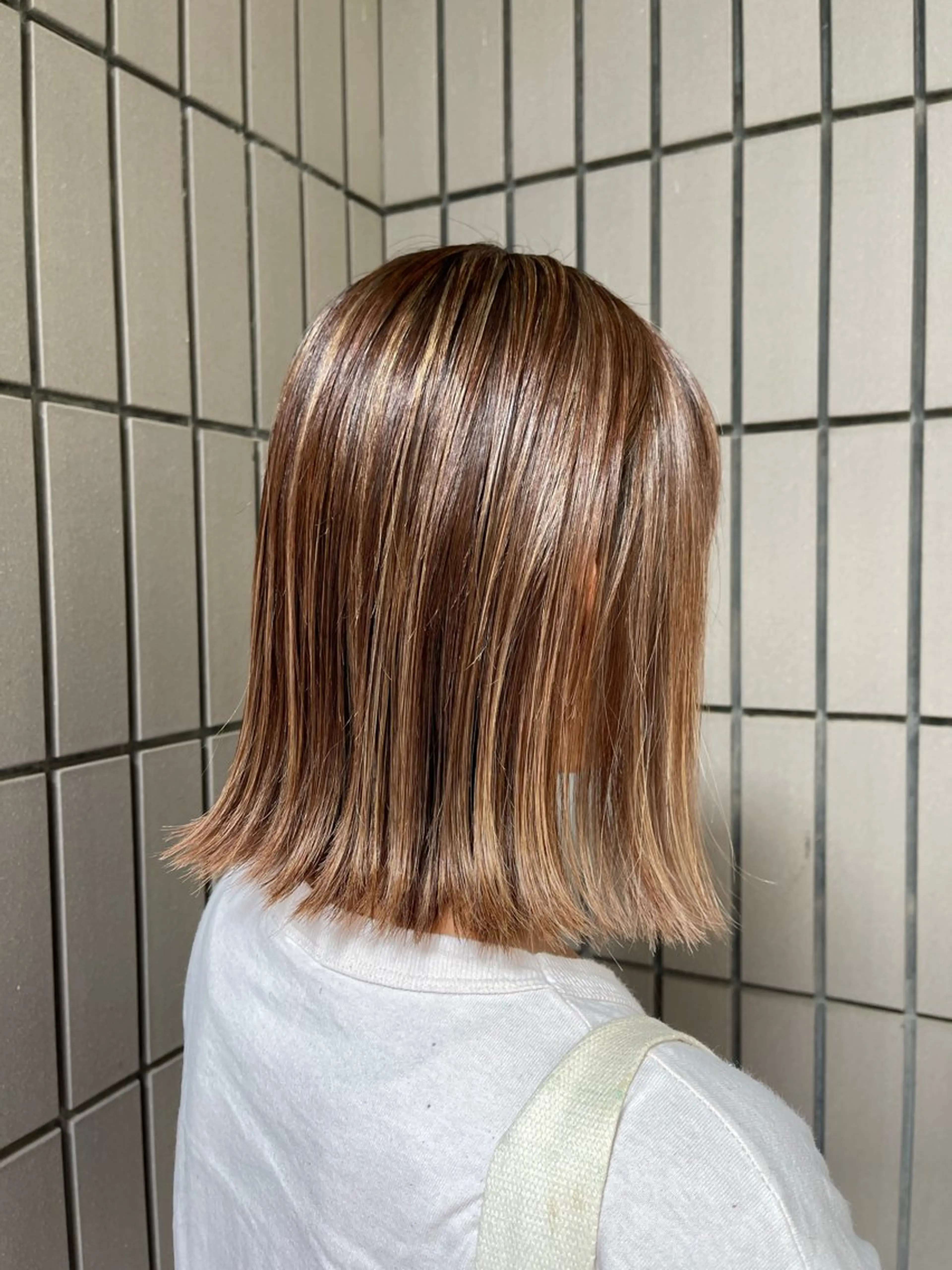 🌼カット+ハイライト+カラーの写真