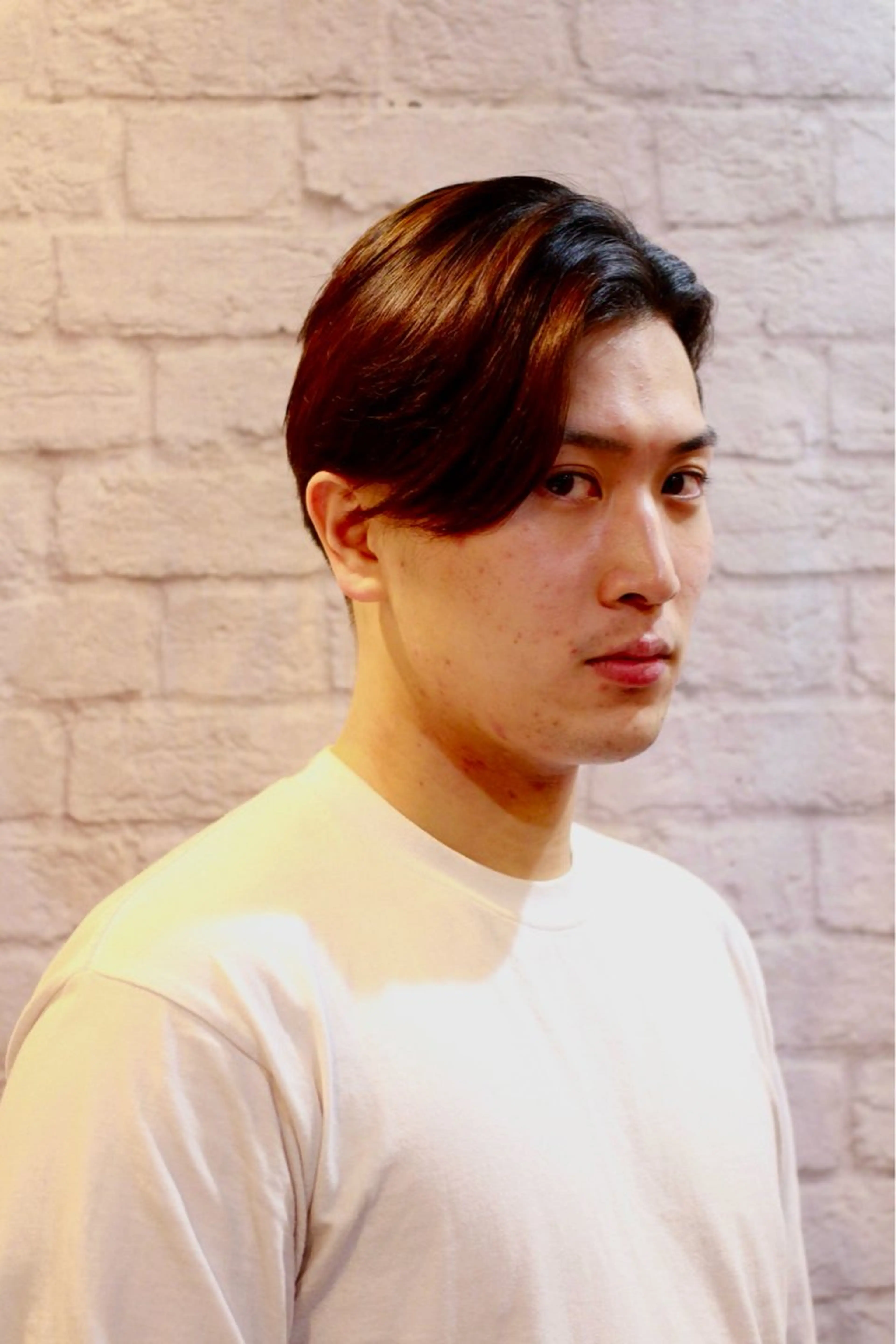 ミディアム メンズ フェードカット カット ヘアセット メンズスタイル特化 増田祐二のヘアスタイル