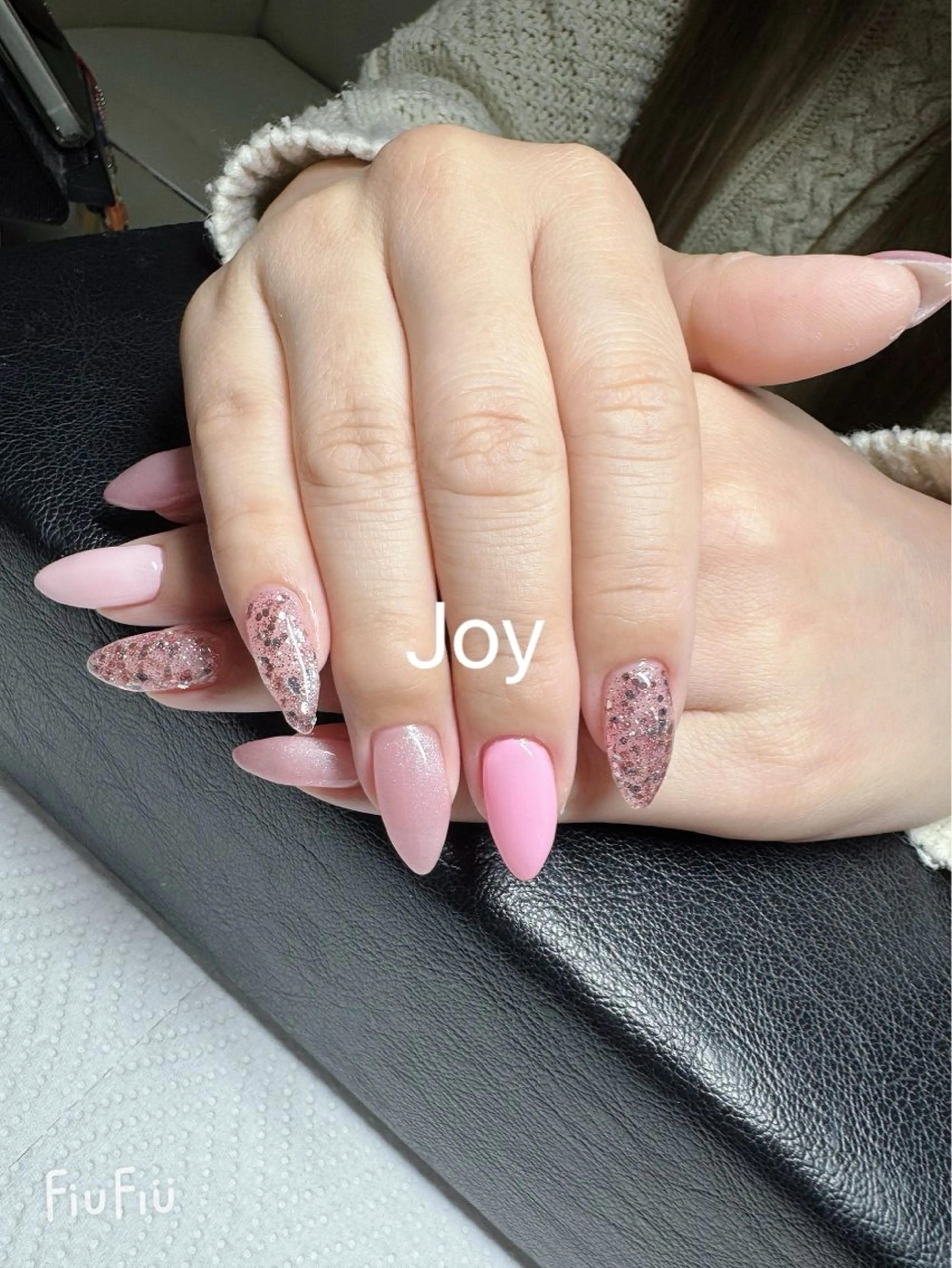 ネイル ジェルネイル マグネットネイル シンプルネイル Nail Salon JOYのネイルデザイン