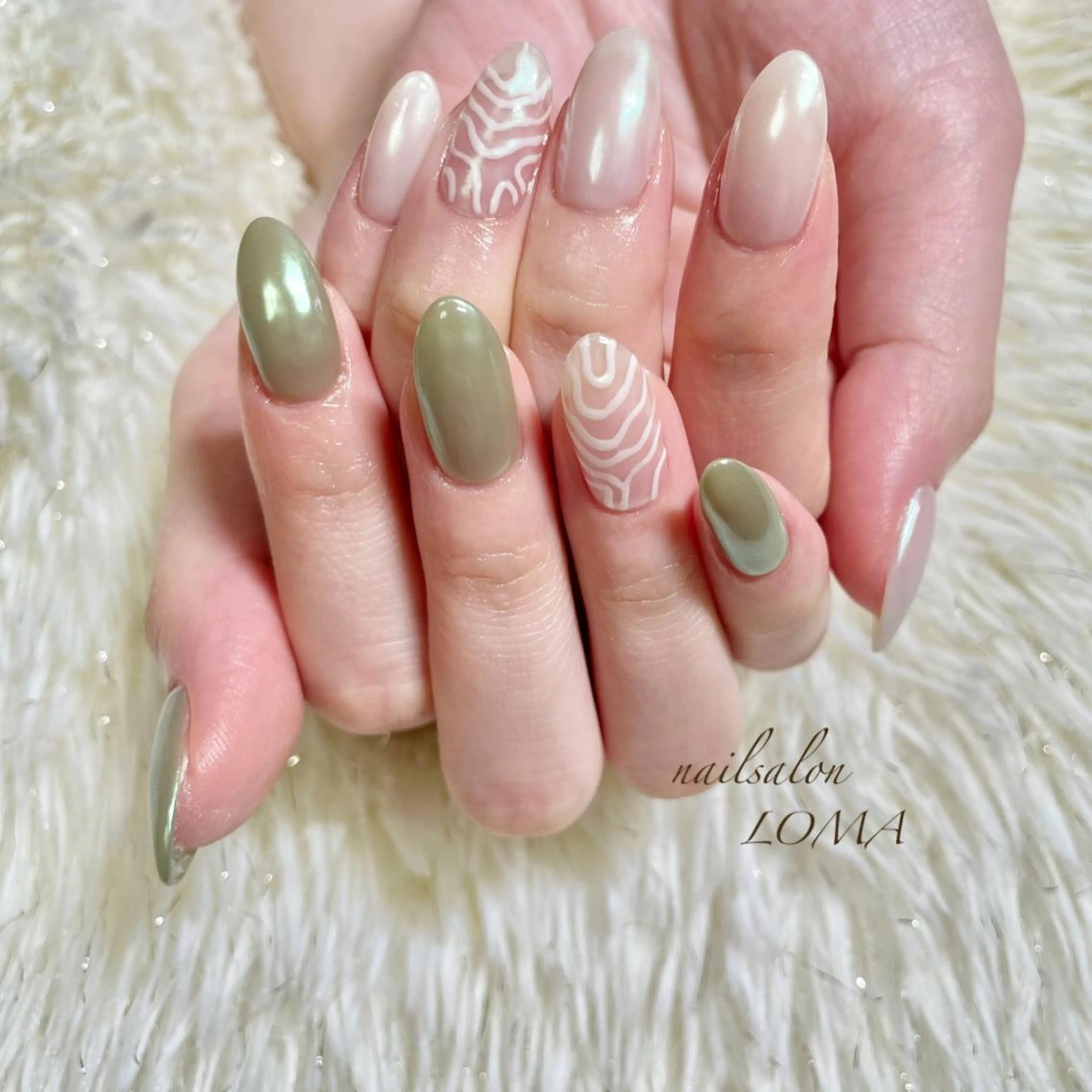 ネイル ハンドネイル ハンドケア m-nail所属・m-nail 🌙minamiのネイルデザイン