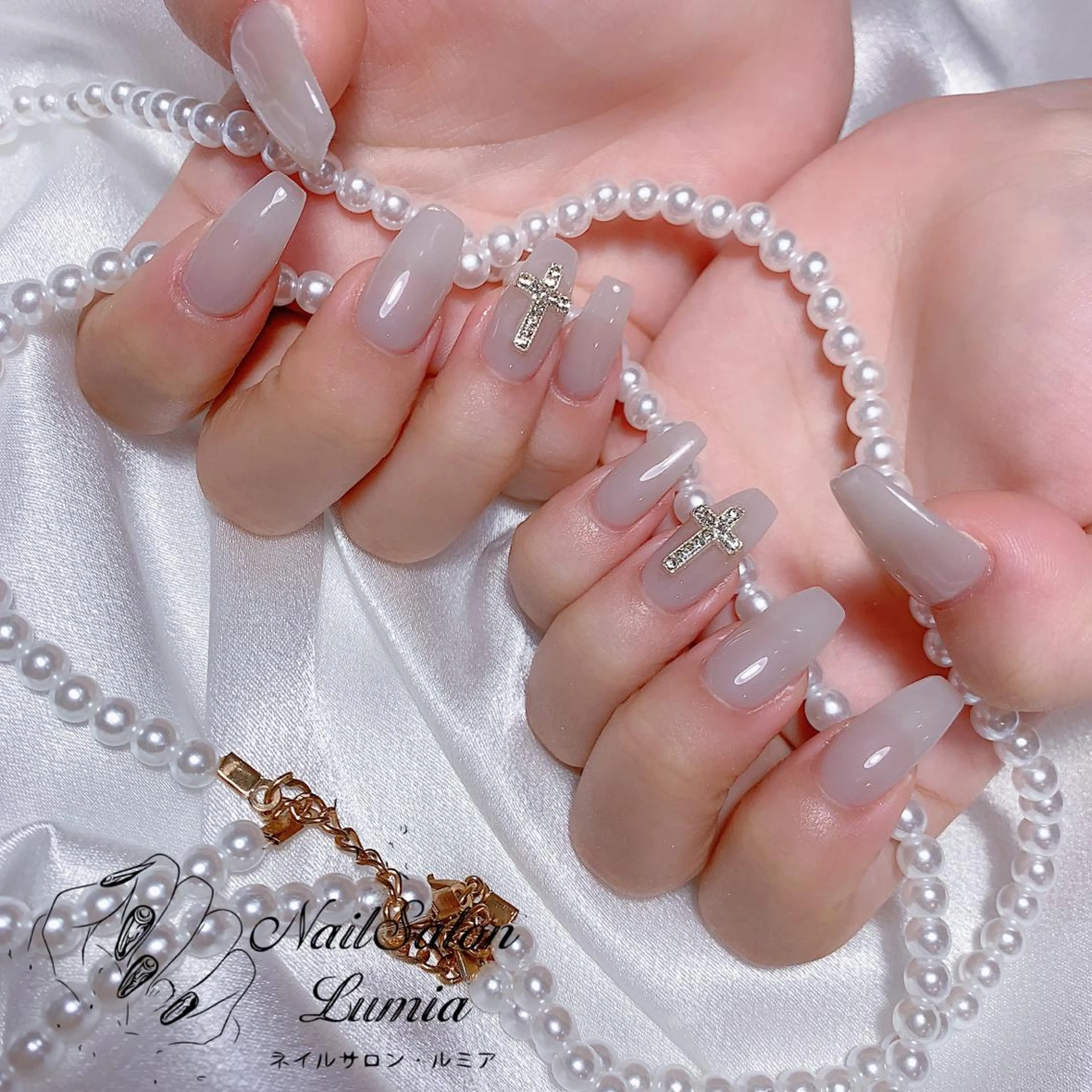 ネイル ハンドネイル ネイルサロン ルミア Lumia 店長のネイルデザイン