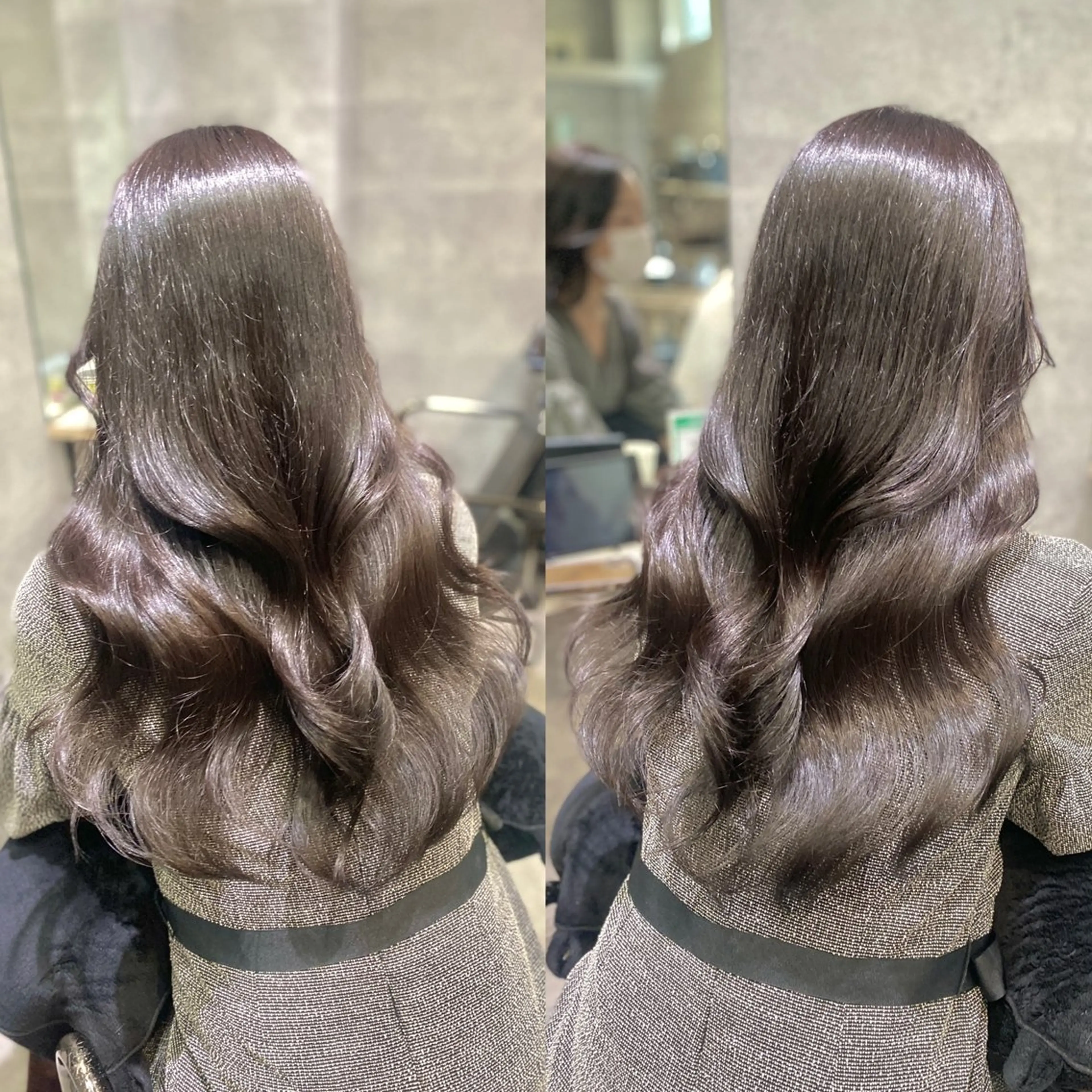 【 憧れの美髪スタイル✨】 カット＋プレミアム艶カラー＋最高級水分補給トリートメント🫧の写真