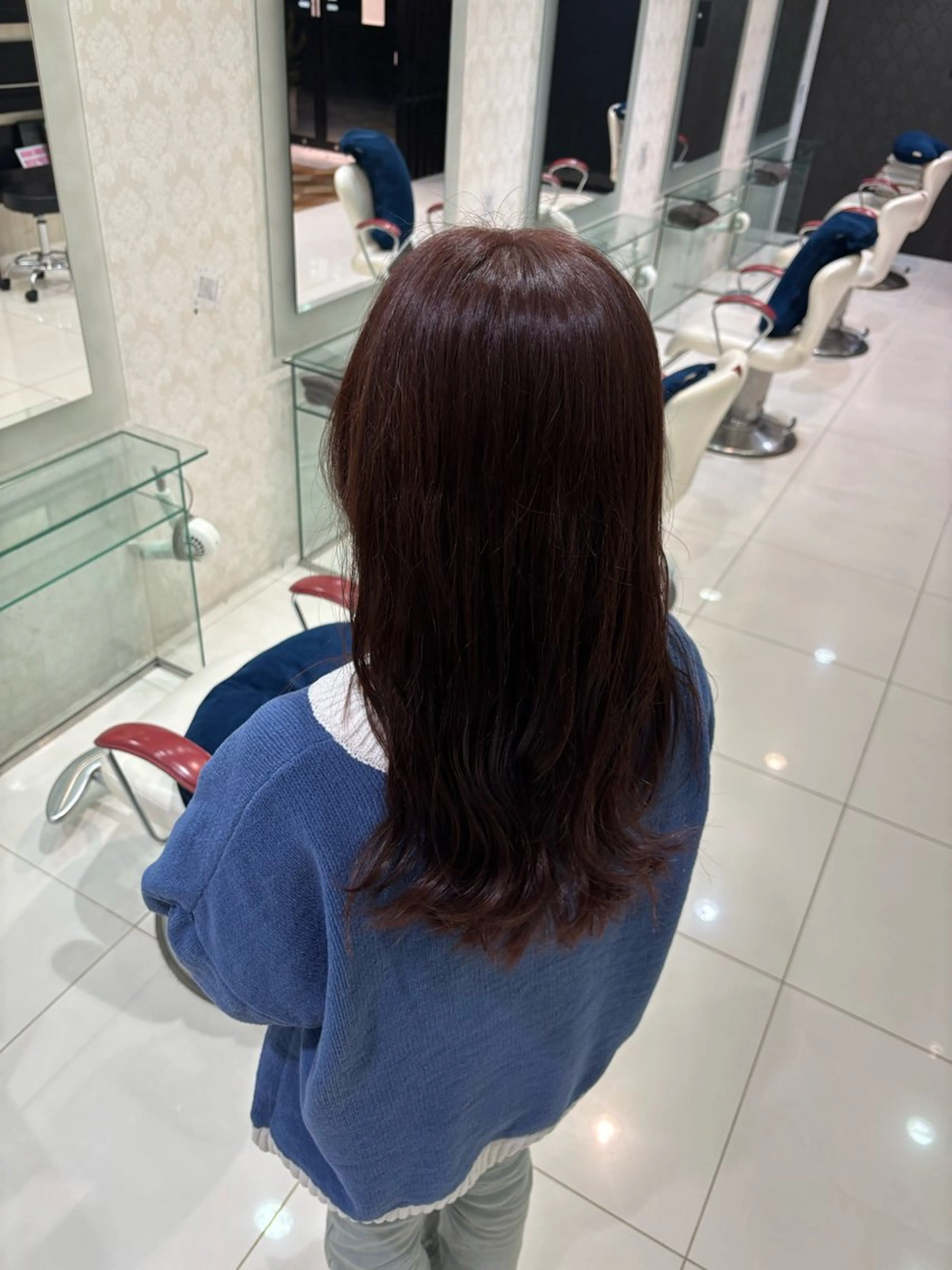 カラー レッドカラー EARTH 🐢 鈴木優大 🐢のヘアスタイル