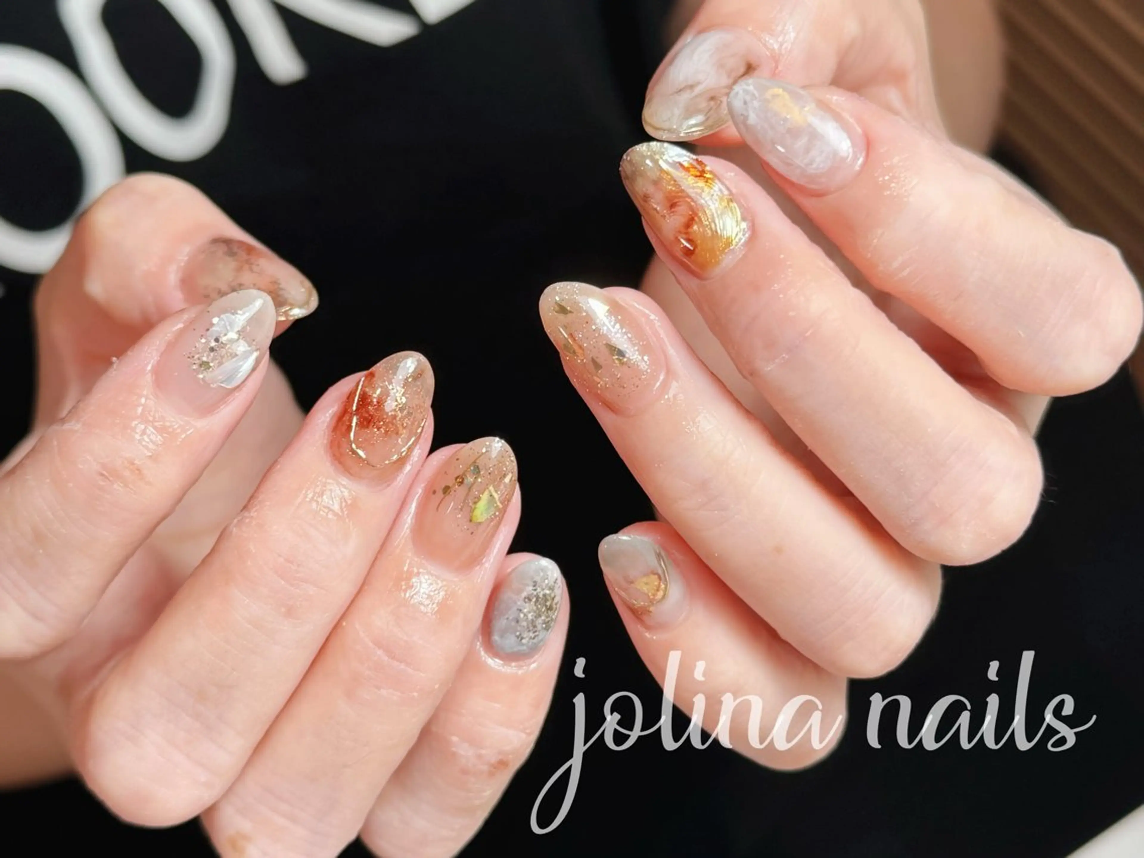 ネイル ハンドネイル jolina nails鶴見店のネイルデザイン
