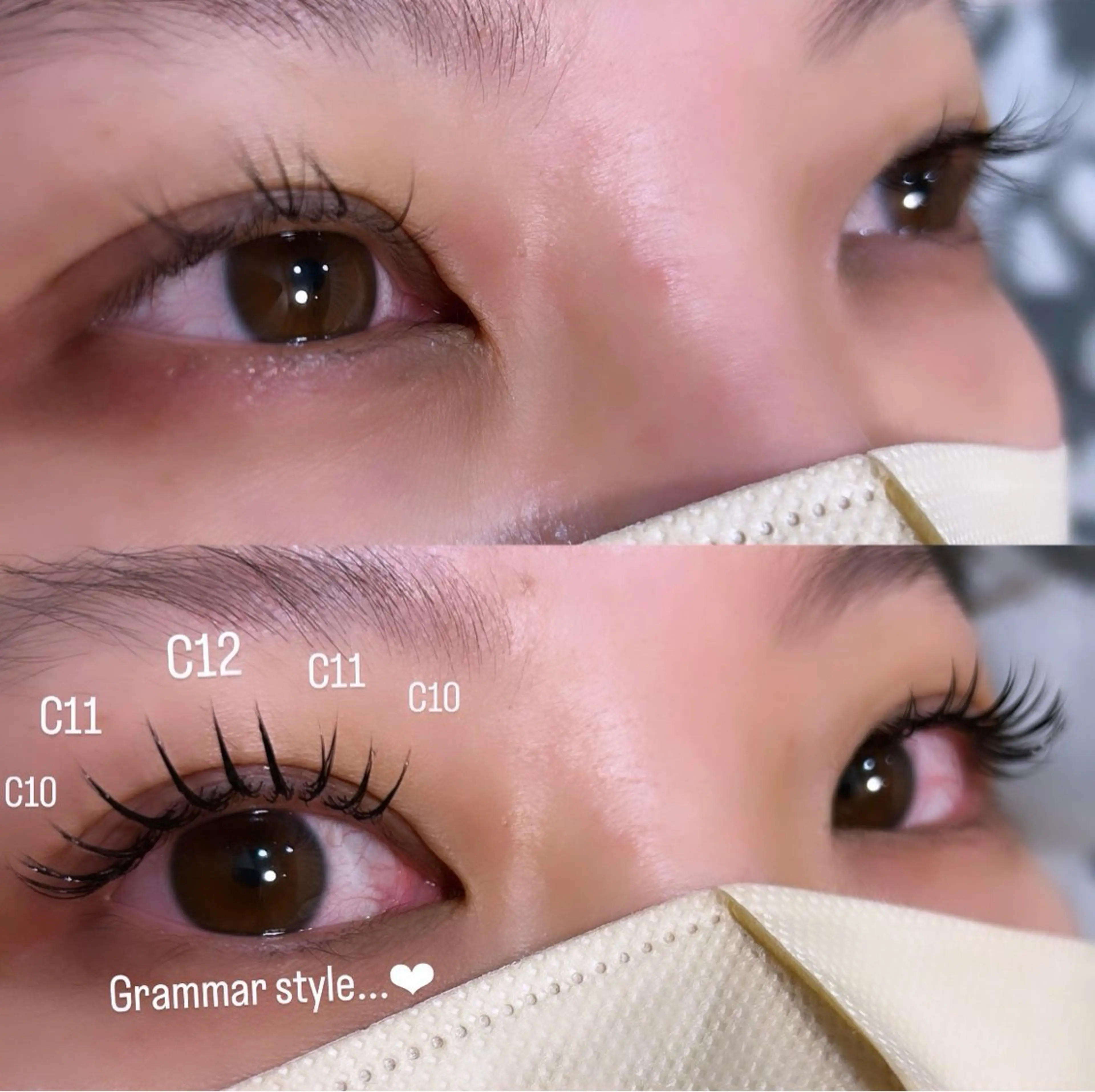 マツエク・マツパ Cカール ミンク マツエク 🩷ྀི中村 ほのか🧸🌷のマツエク・マツパデザイン