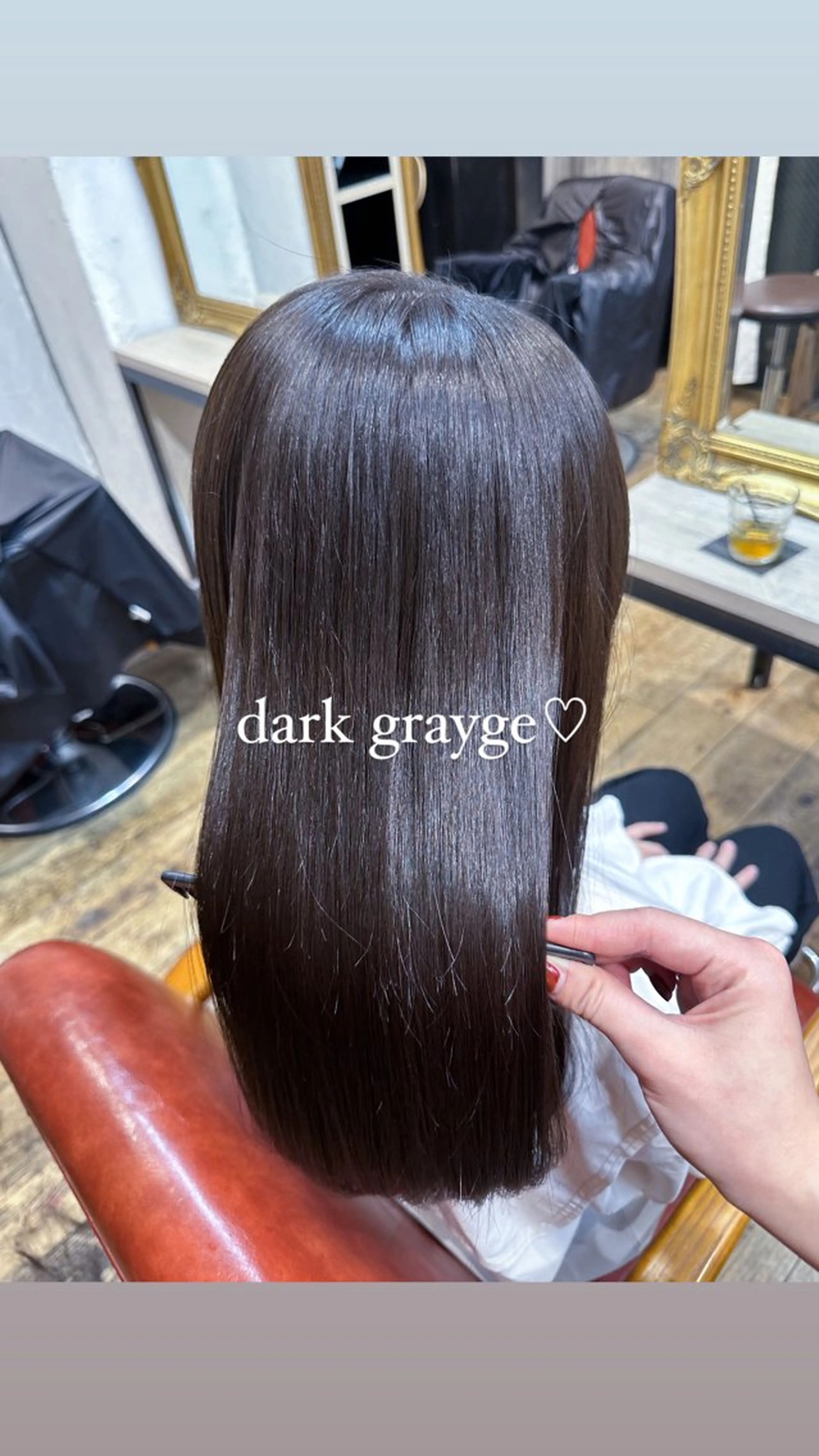 セミロング カラー ブリーチ 透明感カラー ブリーチなしカラー 縮毛矯正 カット ヘアカラー トリートメント 🌈艶髪縮毛矯正🌈 岡野美典のヘアスタイル