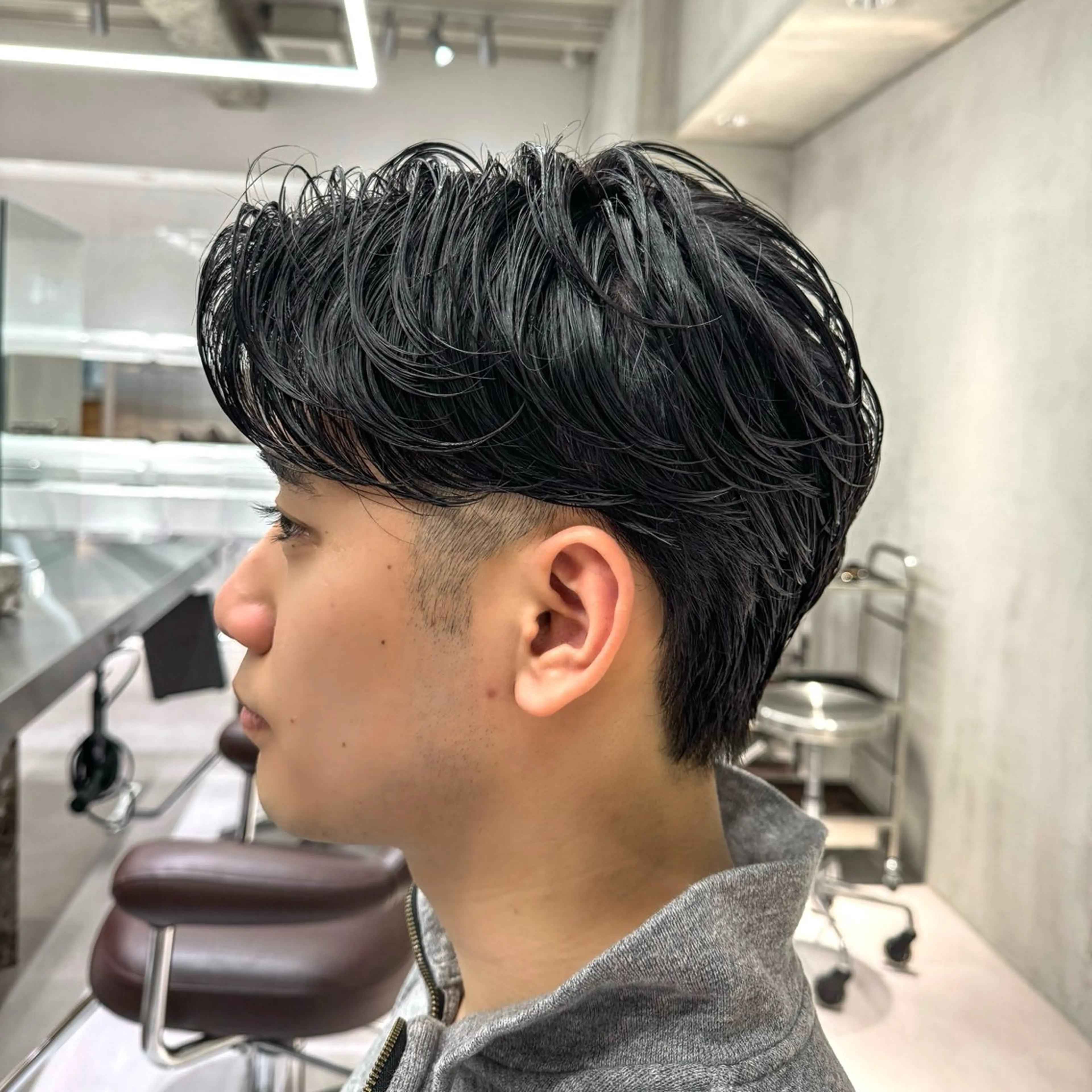 パーマ メンズ特化ニュアンス パーマ　RYOのヘアスタイル