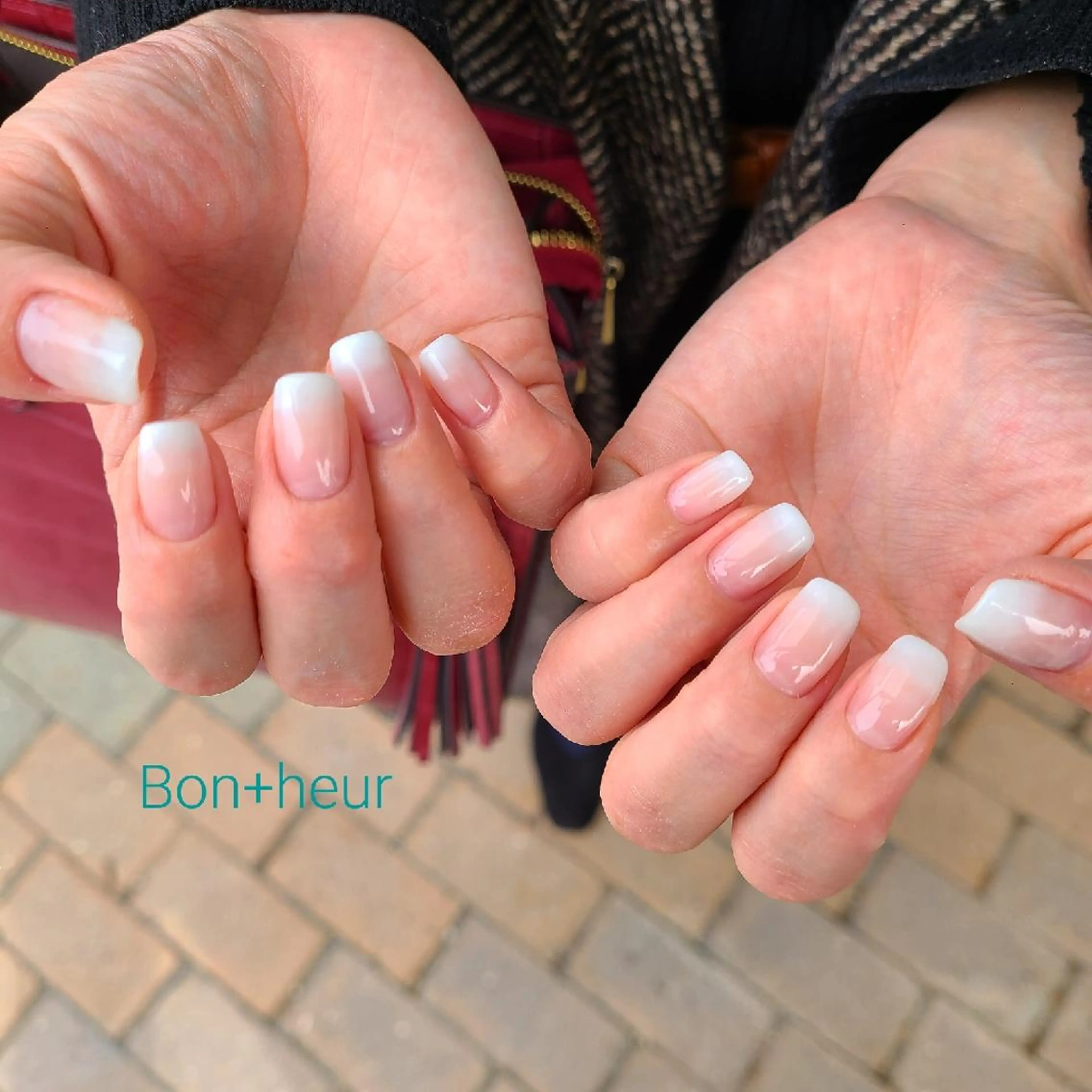 ネイル フラワーネイル ジェルネイル グラデーション 春ネイル 宮口 紗子のネイルデザイン