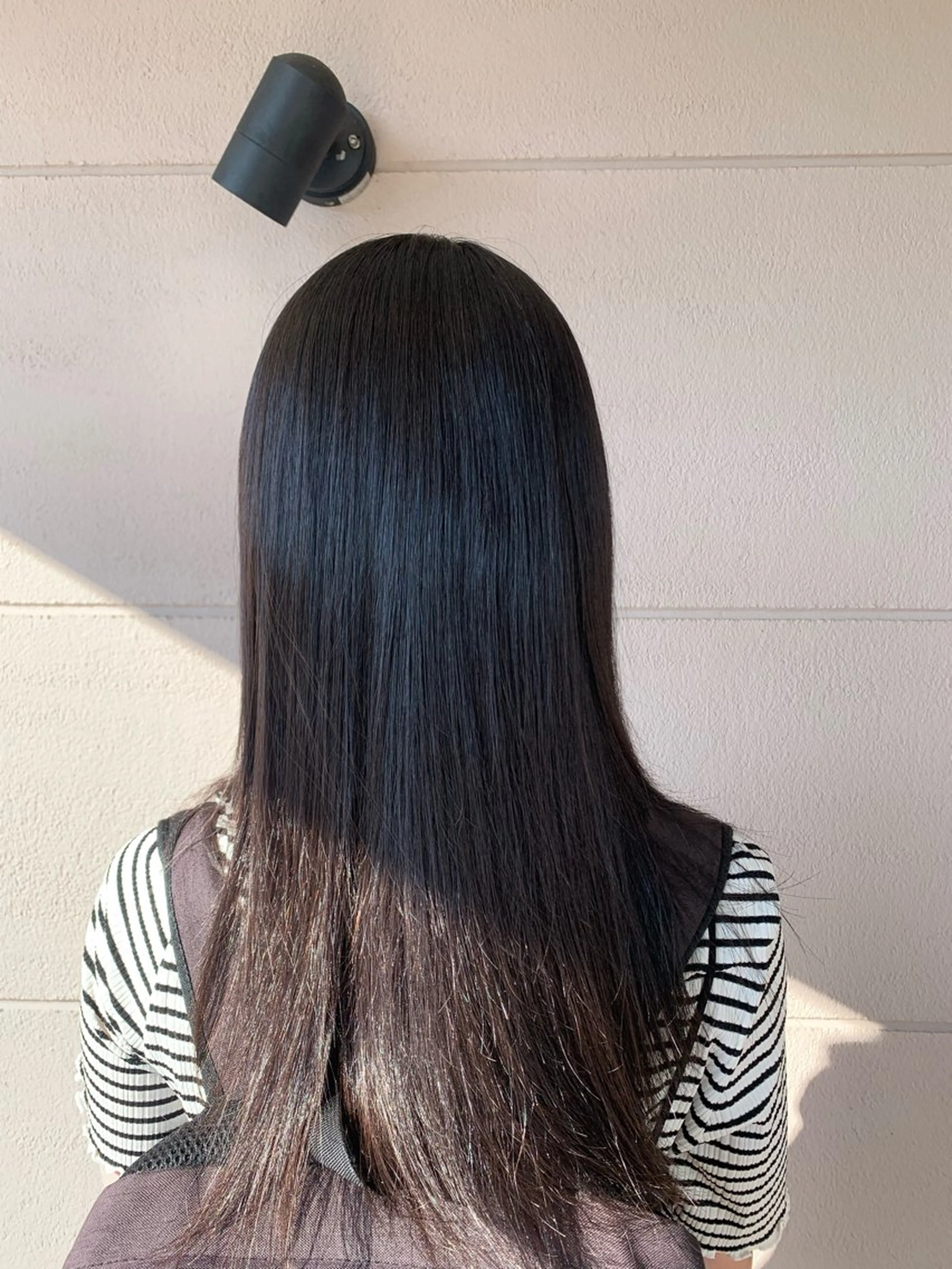 縮毛矯正の写真