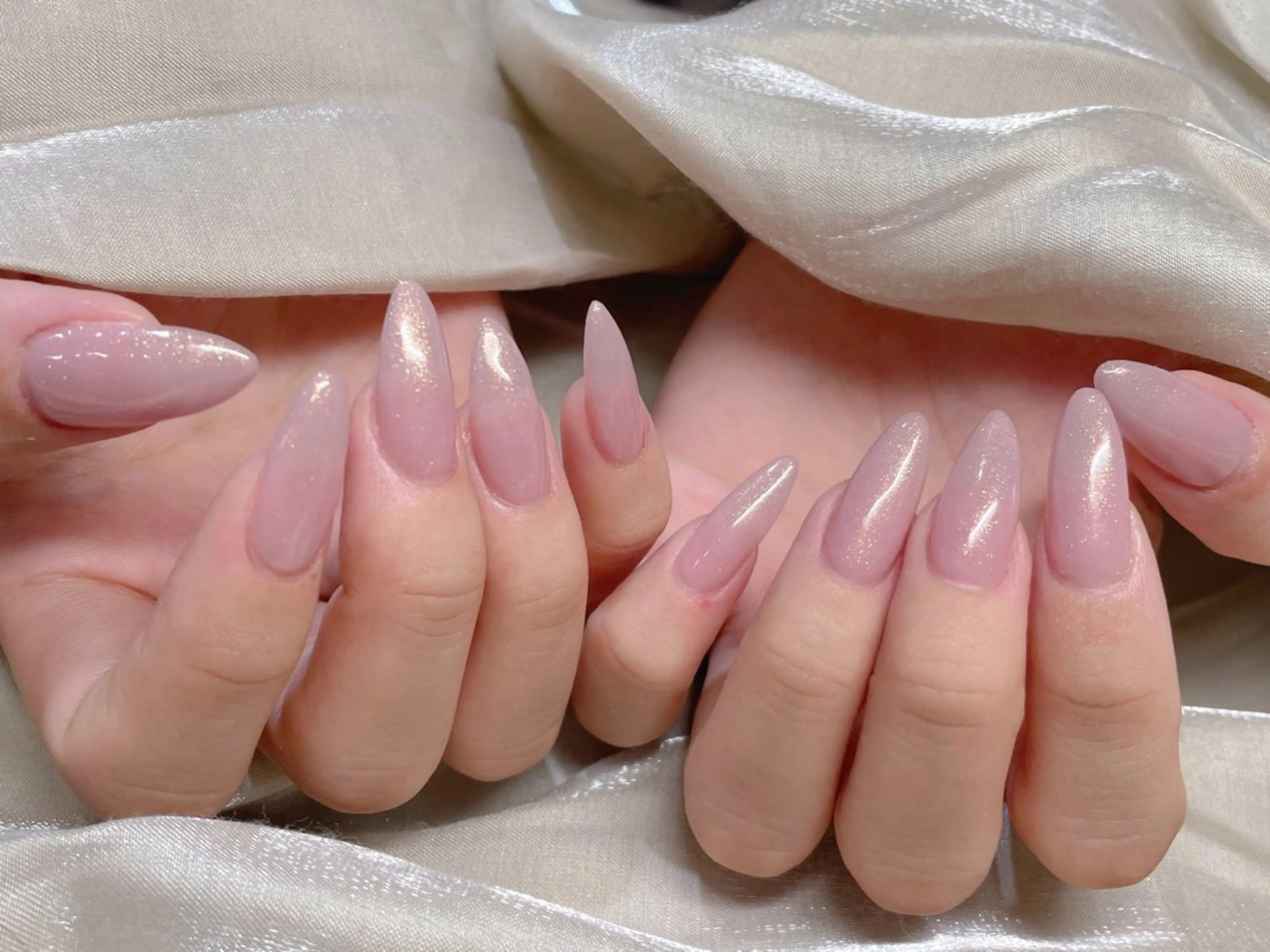 ネイル 長さ出し Umi nail& eyelashのネイルデザイン