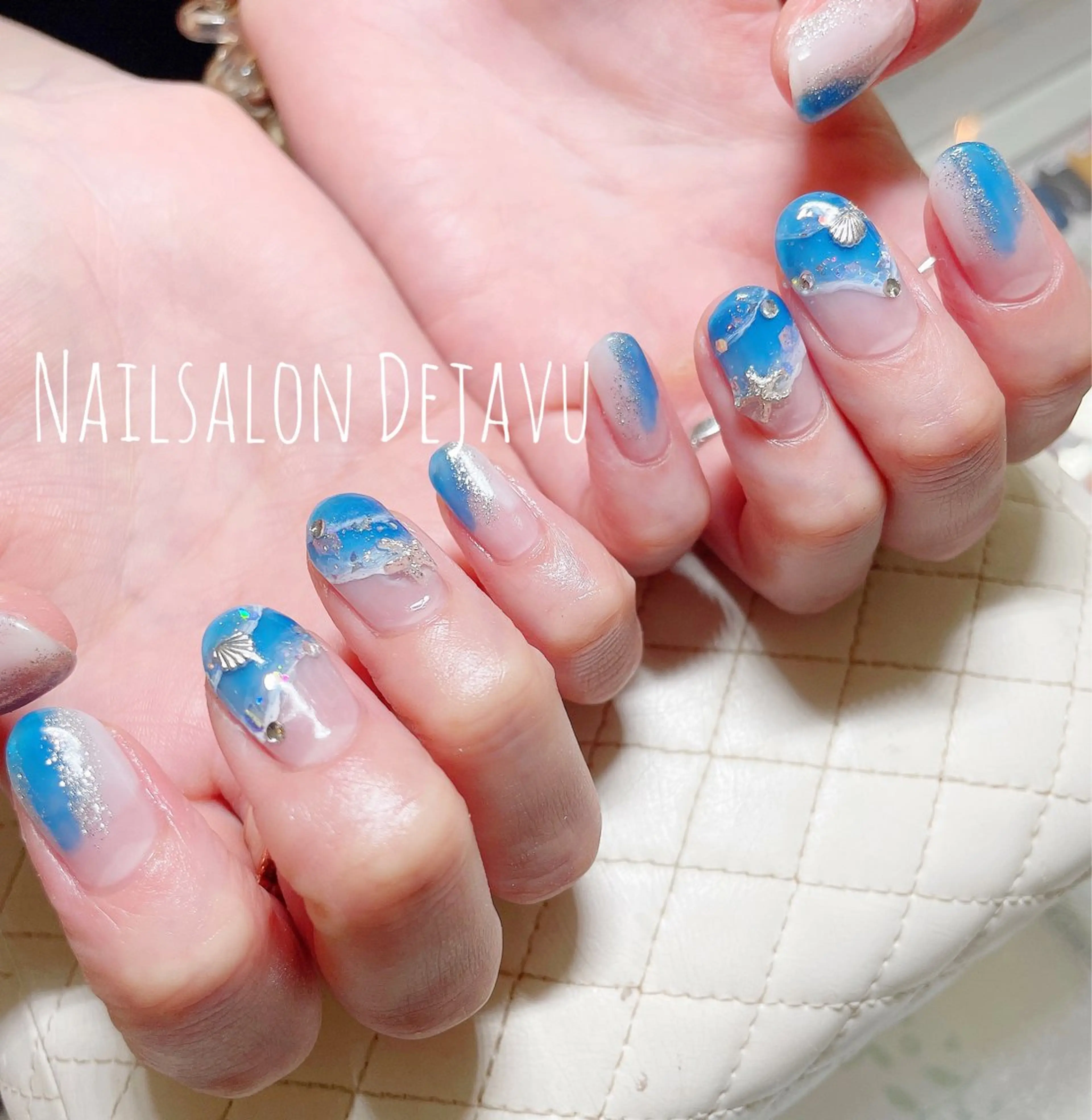 ネイル アートネイル 夏ネイル ハンドネイル Dejavu所属・Nail salon Dejavu 🌿のネイルデザイン