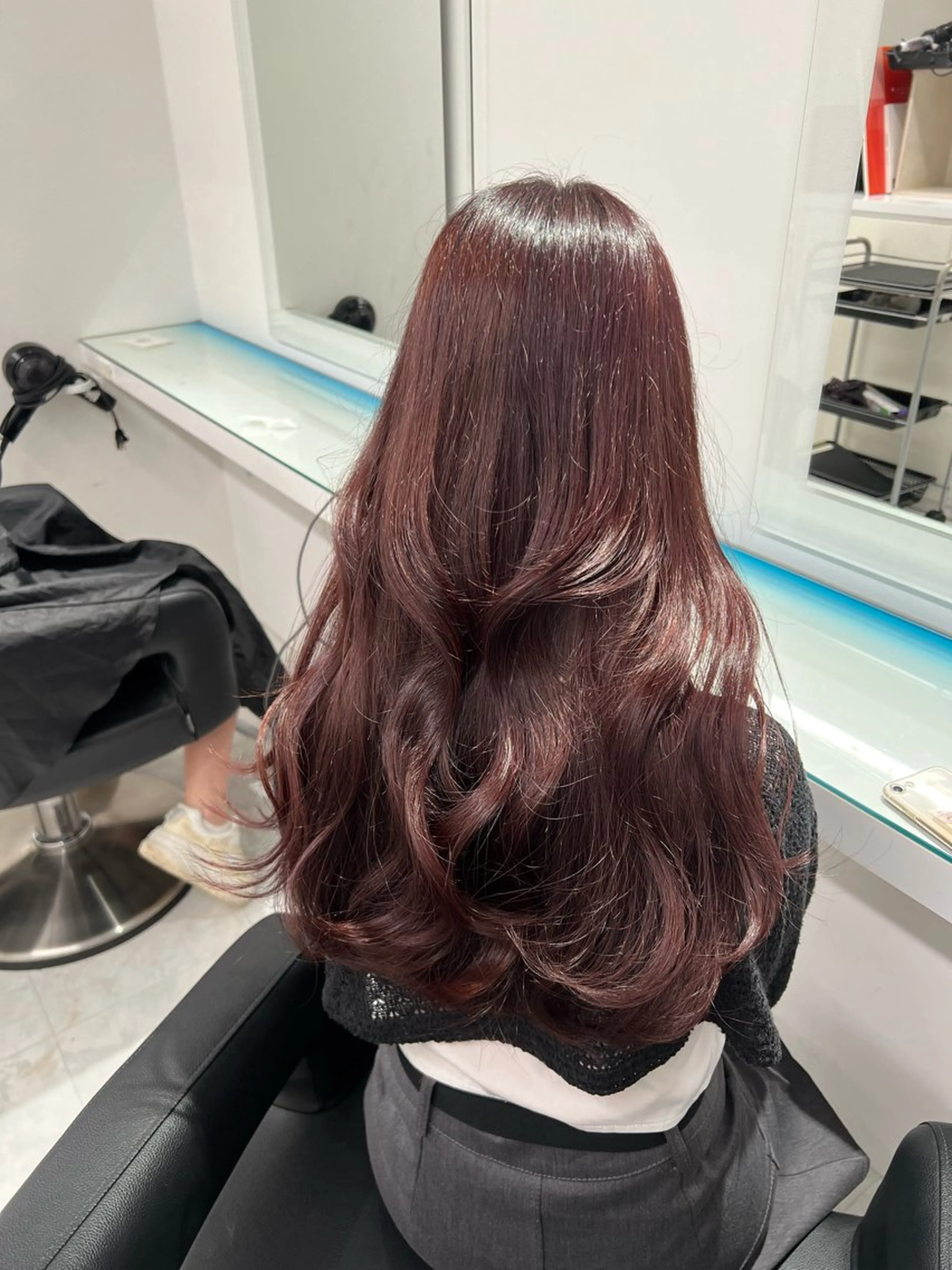 カラー ヘアカラー トリートメント ヘッドスパ ヘアセット ブリーチなし透明感 💗RYOTAのヘアスタイル