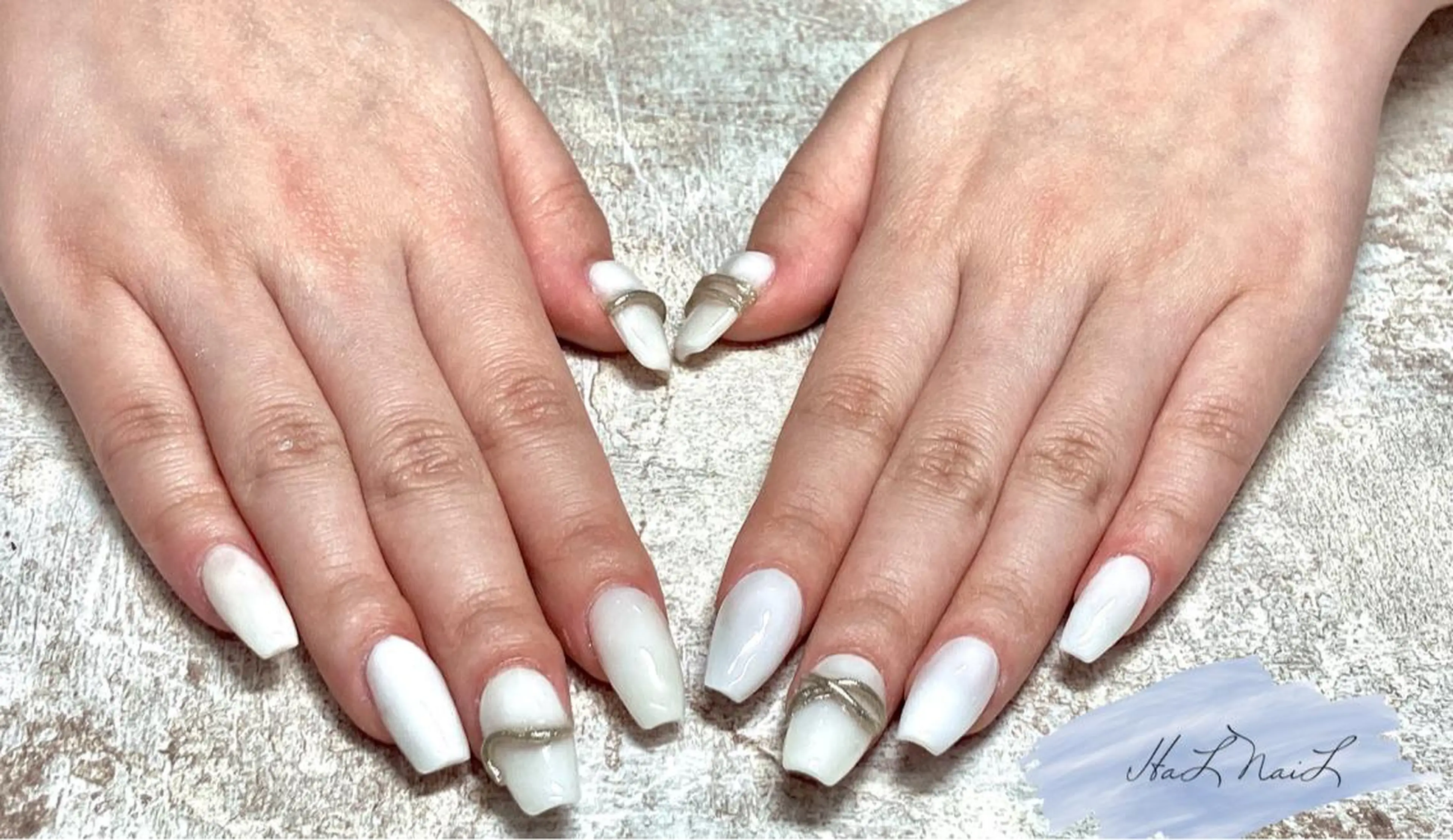 ネイル アートネイル ワンカラーネイル スカルプネイル HaL NaiLのネイルデザイン