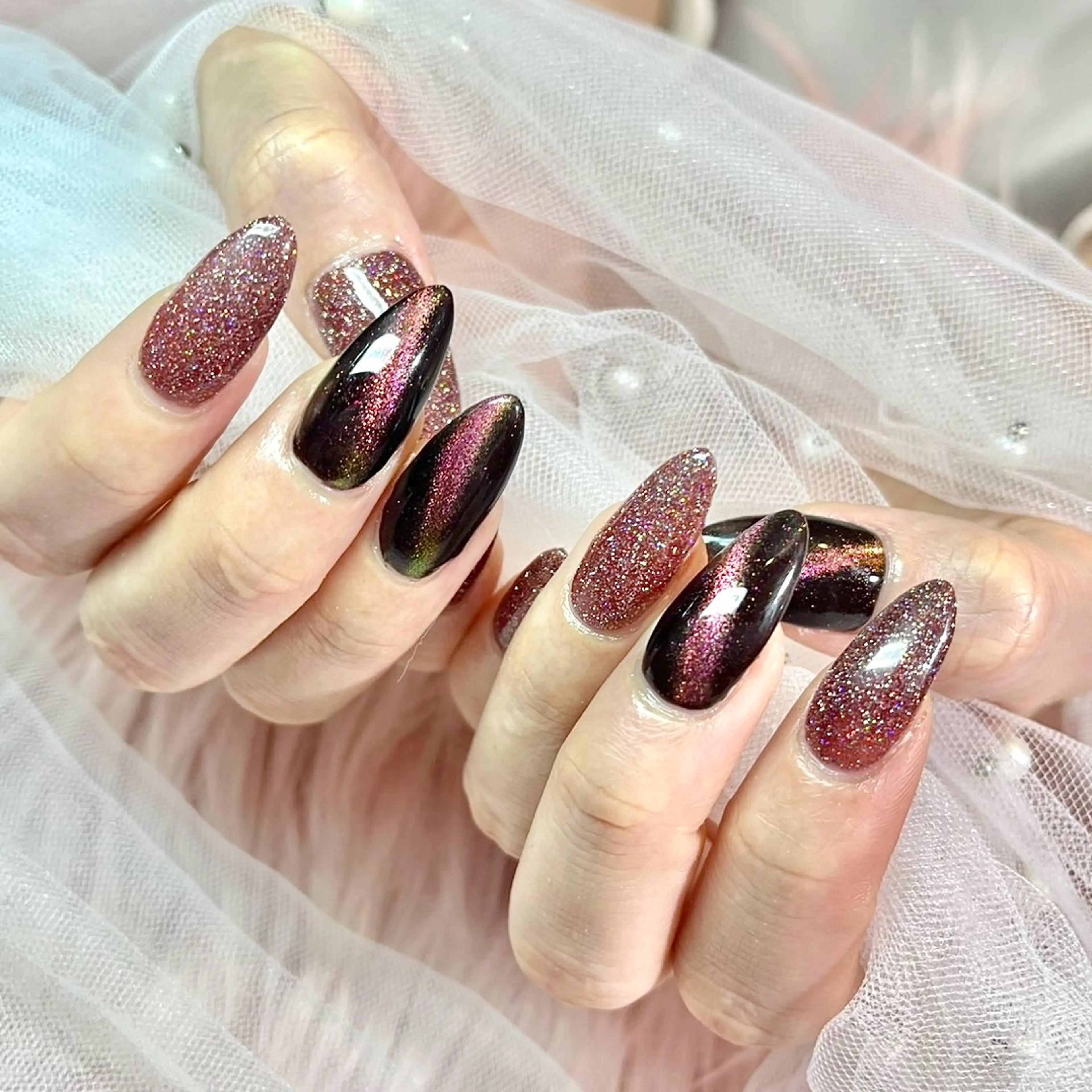 カラー ハンドネイル Alissa  Nail所属・長さだし/新栄町駅 Alissaのネイルデザイン