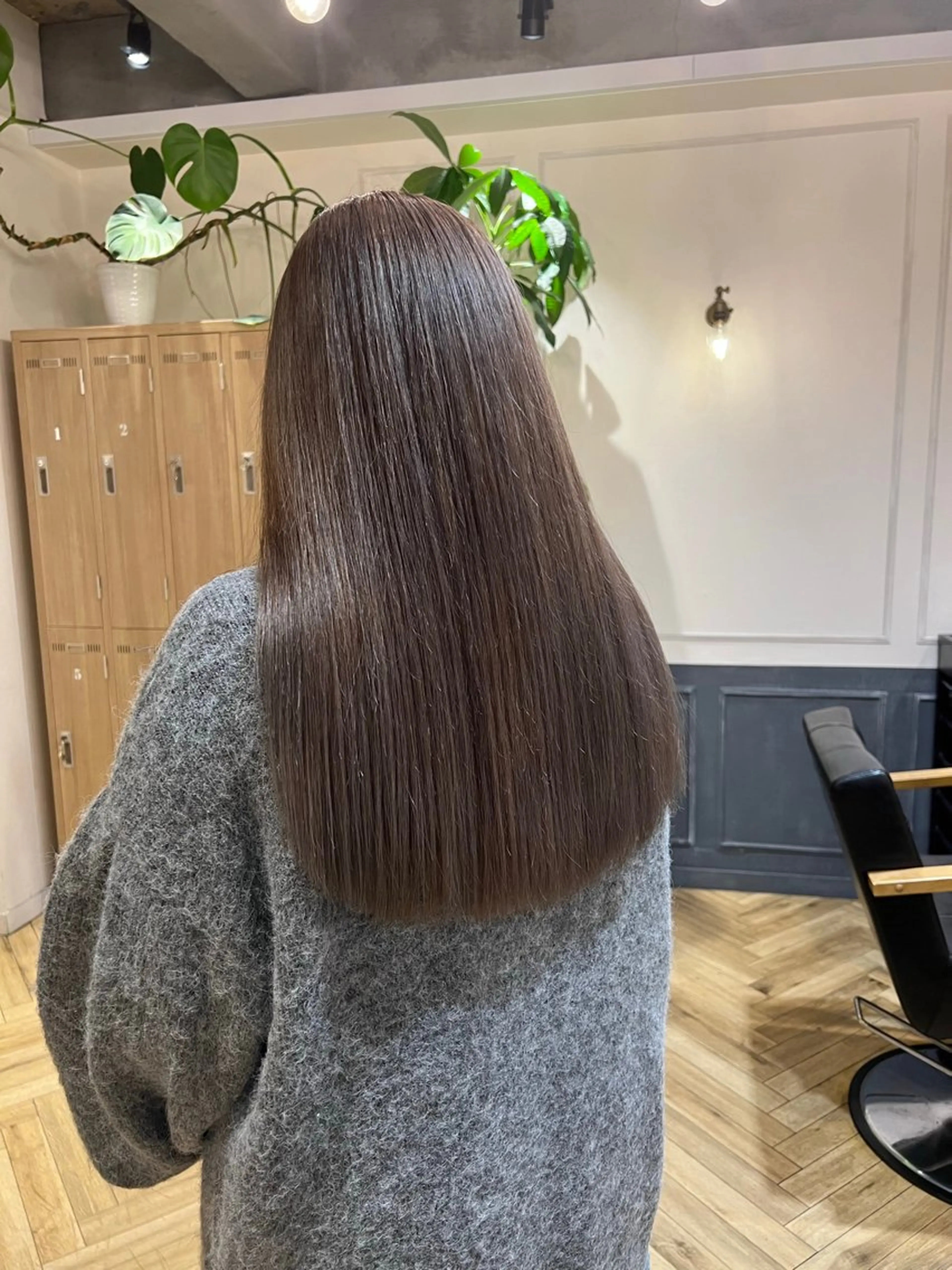 ロング カラー 艶カラー/韓国顔周り 🎀mamiのヘアスタイル