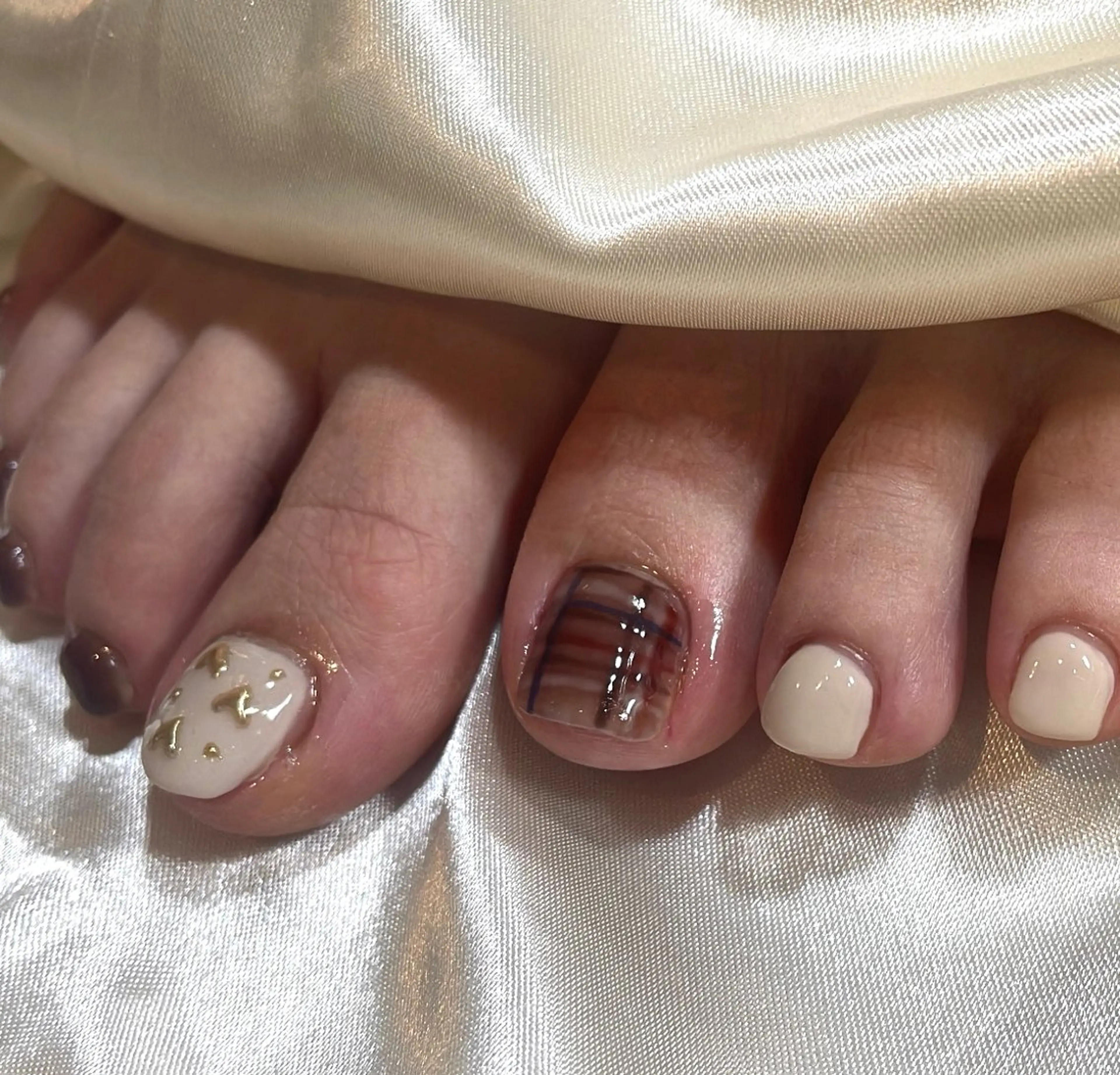 ネイル フットネイル 持ち込み フットネイル Relum所属・Relum__. fukaのネイルデザイン