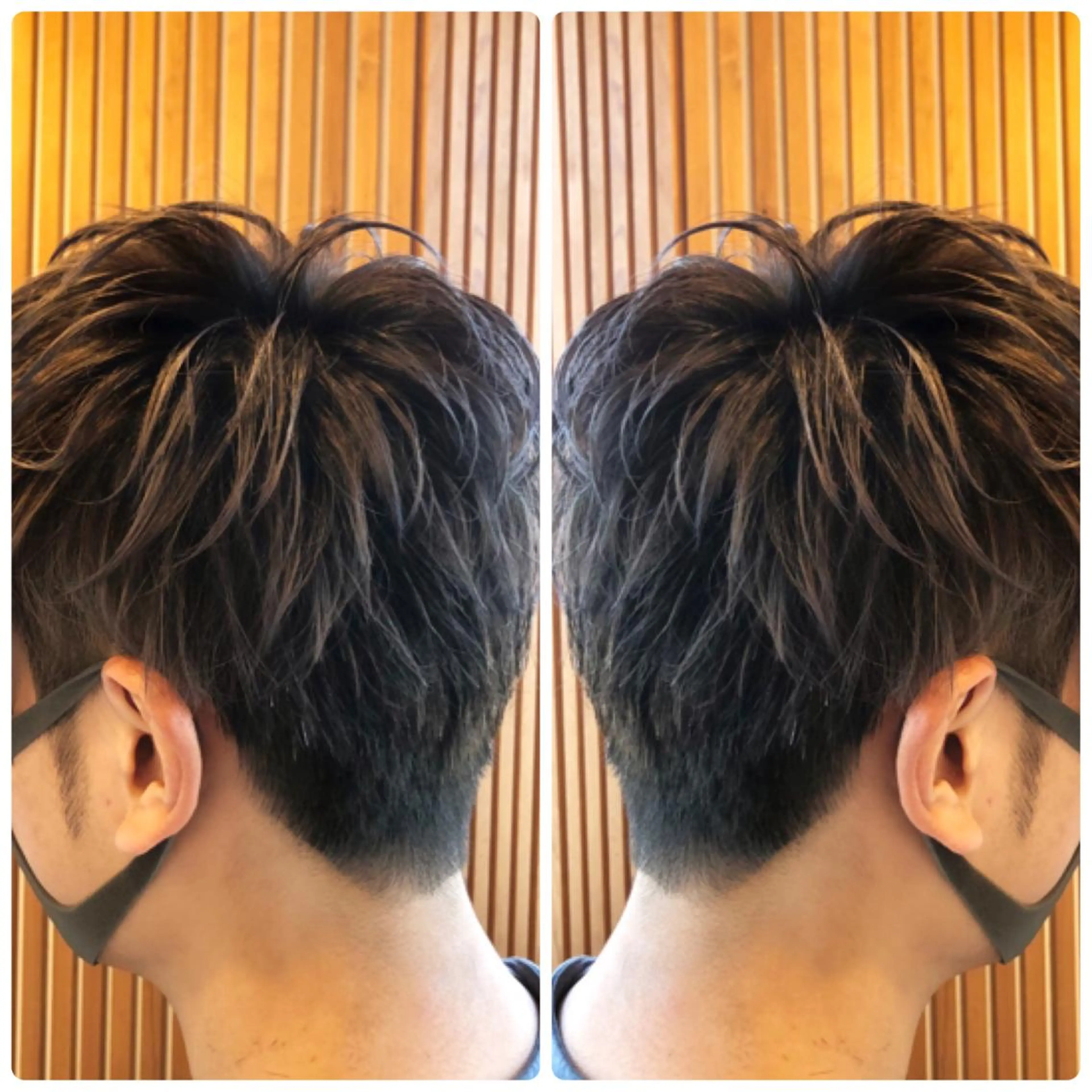 ショート カラー メンズ ブルーカラー ブルージュ ヘアカラー トリートメント 小山内 龍一郎 店長のヘアスタイル