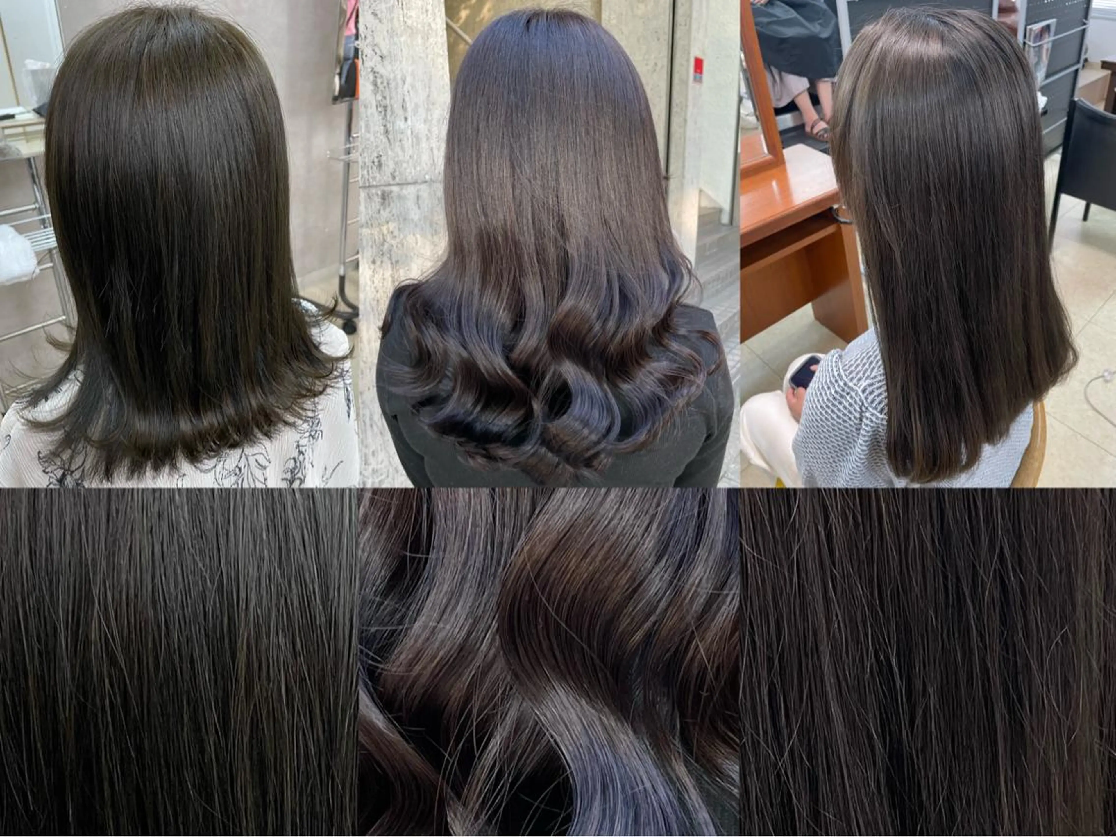 カラー 小山 麗奈のヘアスタイル