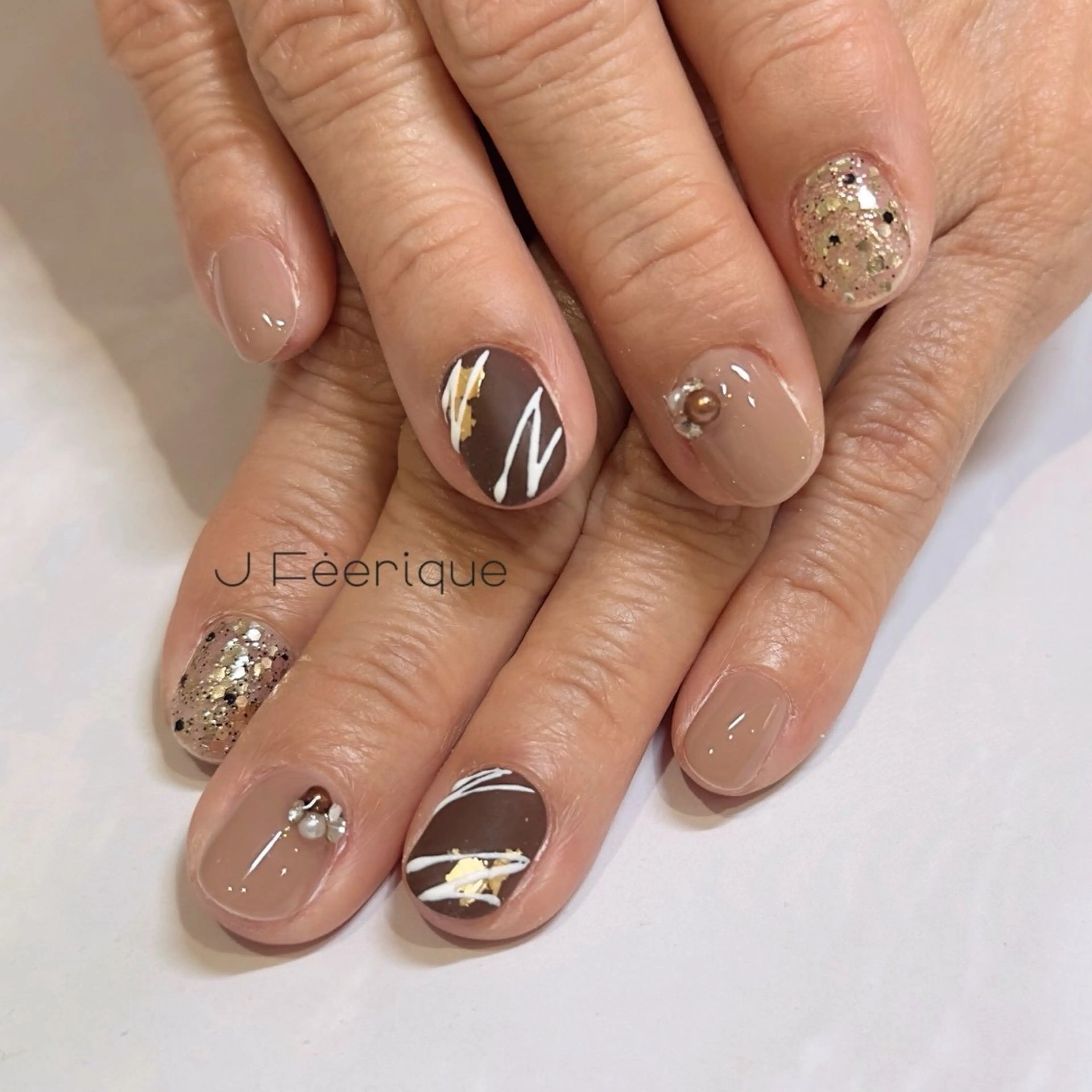 ネイル J Feerique ネイル/南森町のネイルデザイン