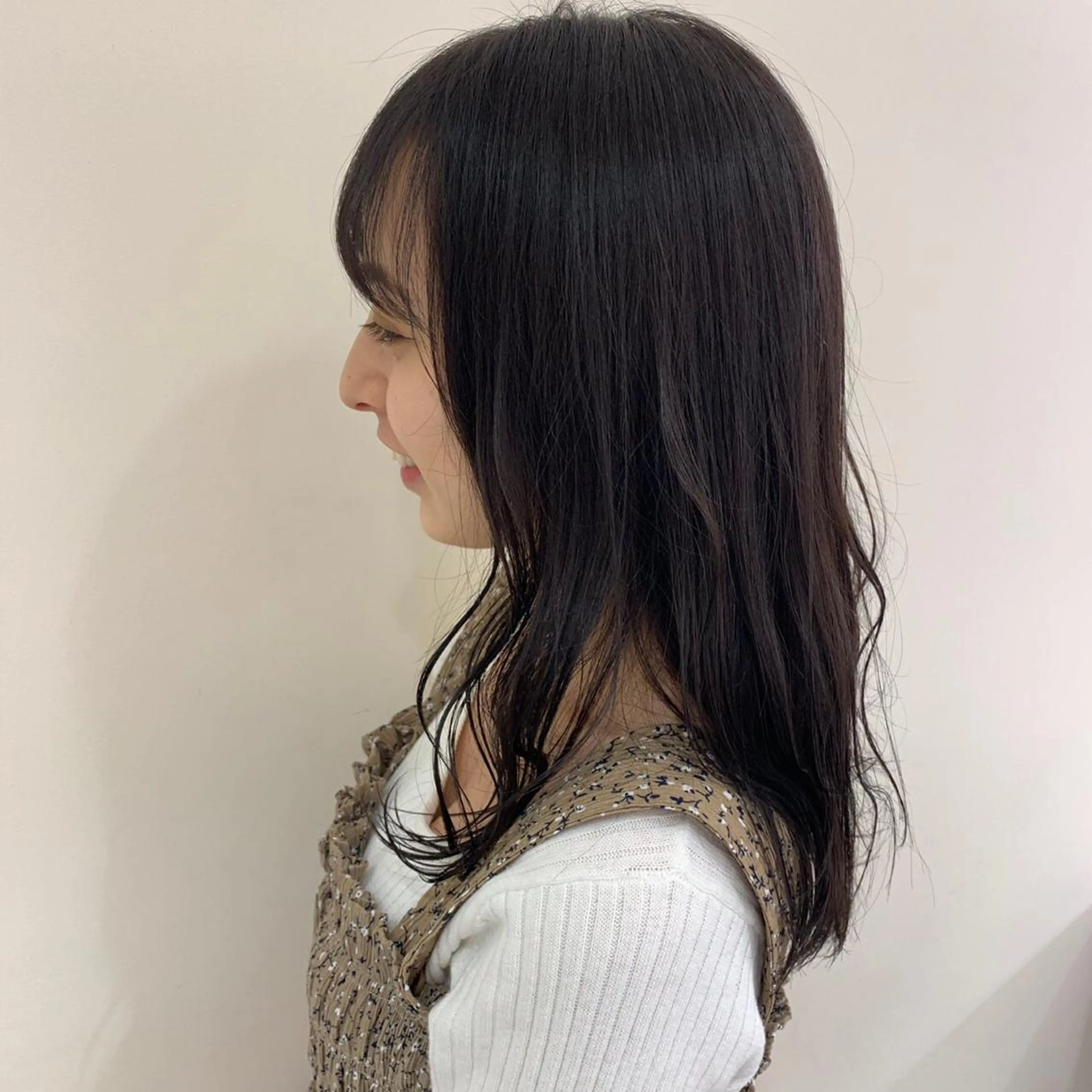 セミロング カラー パーマ ヘアアレンジ マツエク・マツパ 💎耳ツボジュエリー ×銀座美容室💎のヘアスタイル