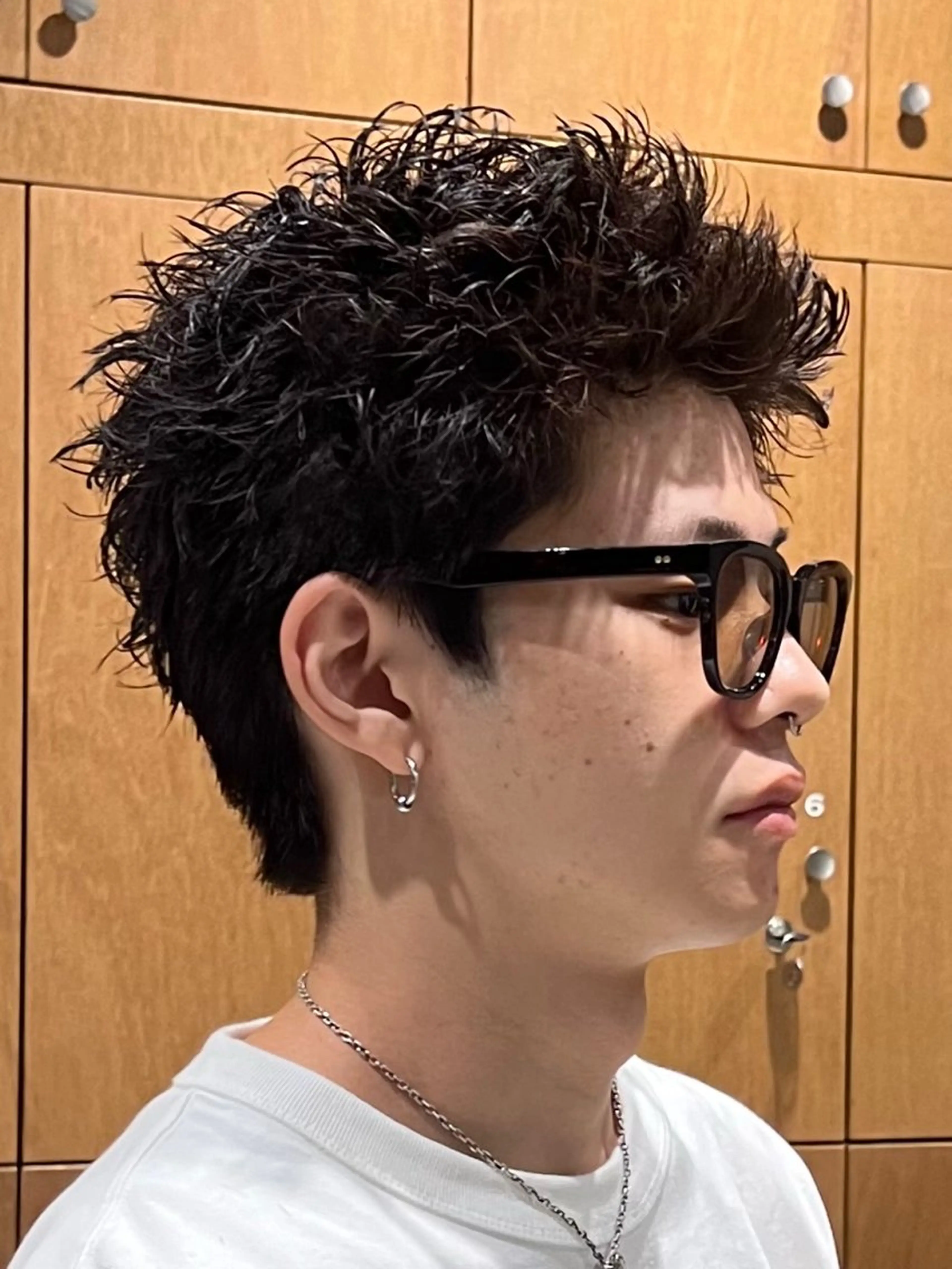 パーマ メンズ カット パーマ is by fifth所属・fifth 清水睦月のヘアスタイル