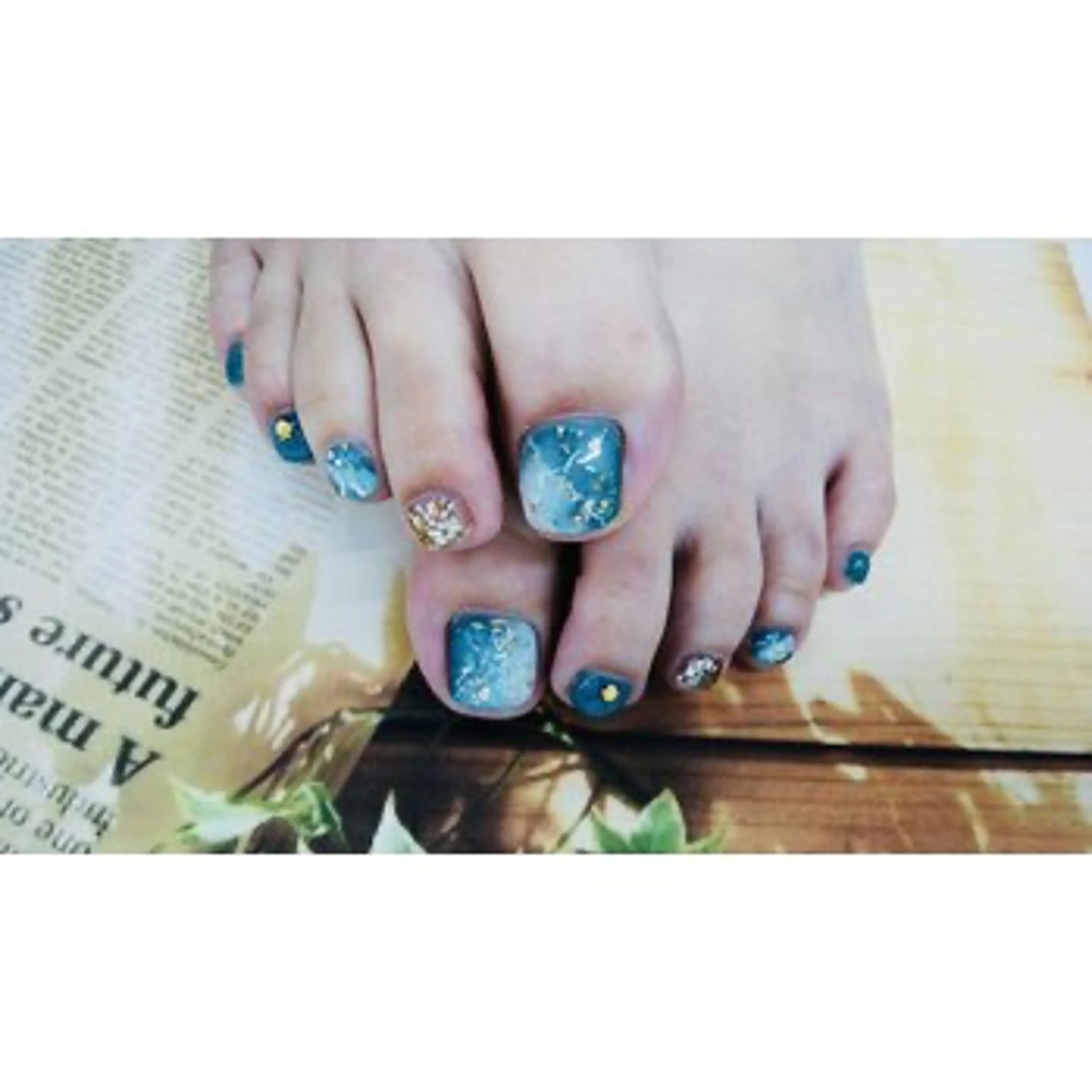 フット★持ち込みデザイン(75分)オフ込の写真