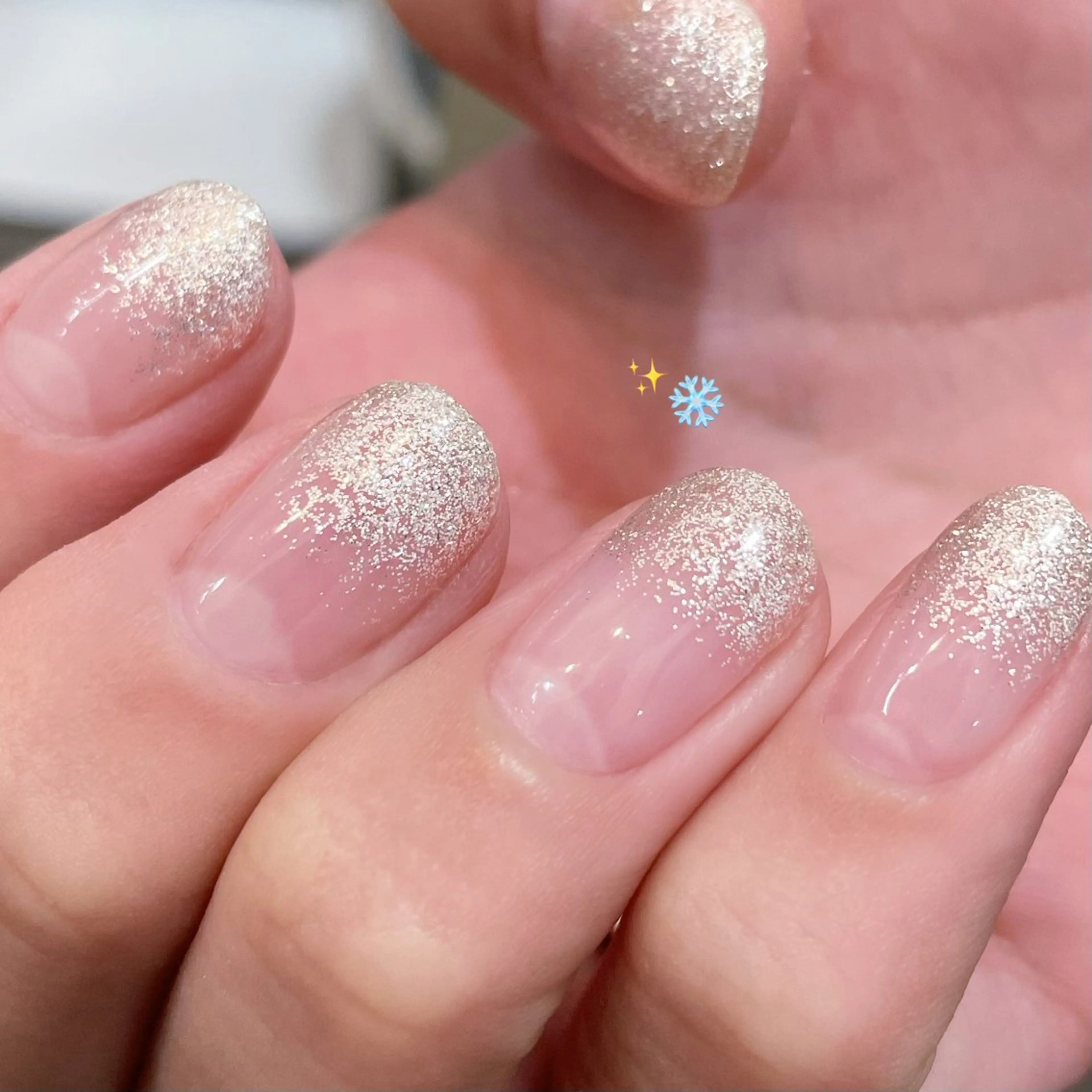 ネイル ラメ(グリッター) ラメグラデーション nail patio 藤村のネイルデザイン