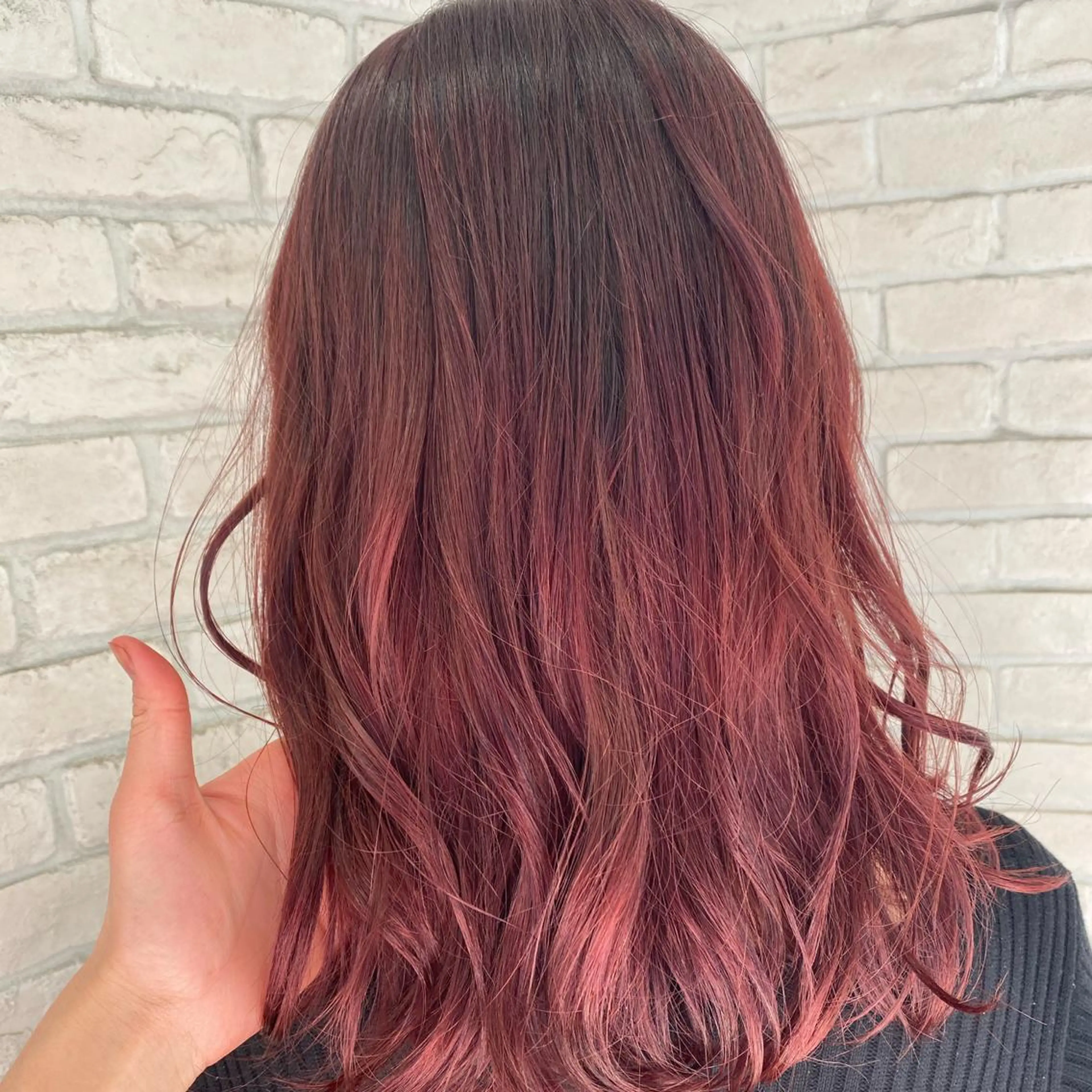 カラー ヘアカラー ゆるふわパーマ🌼 アレンジ🌼リョウカのヘアスタイル