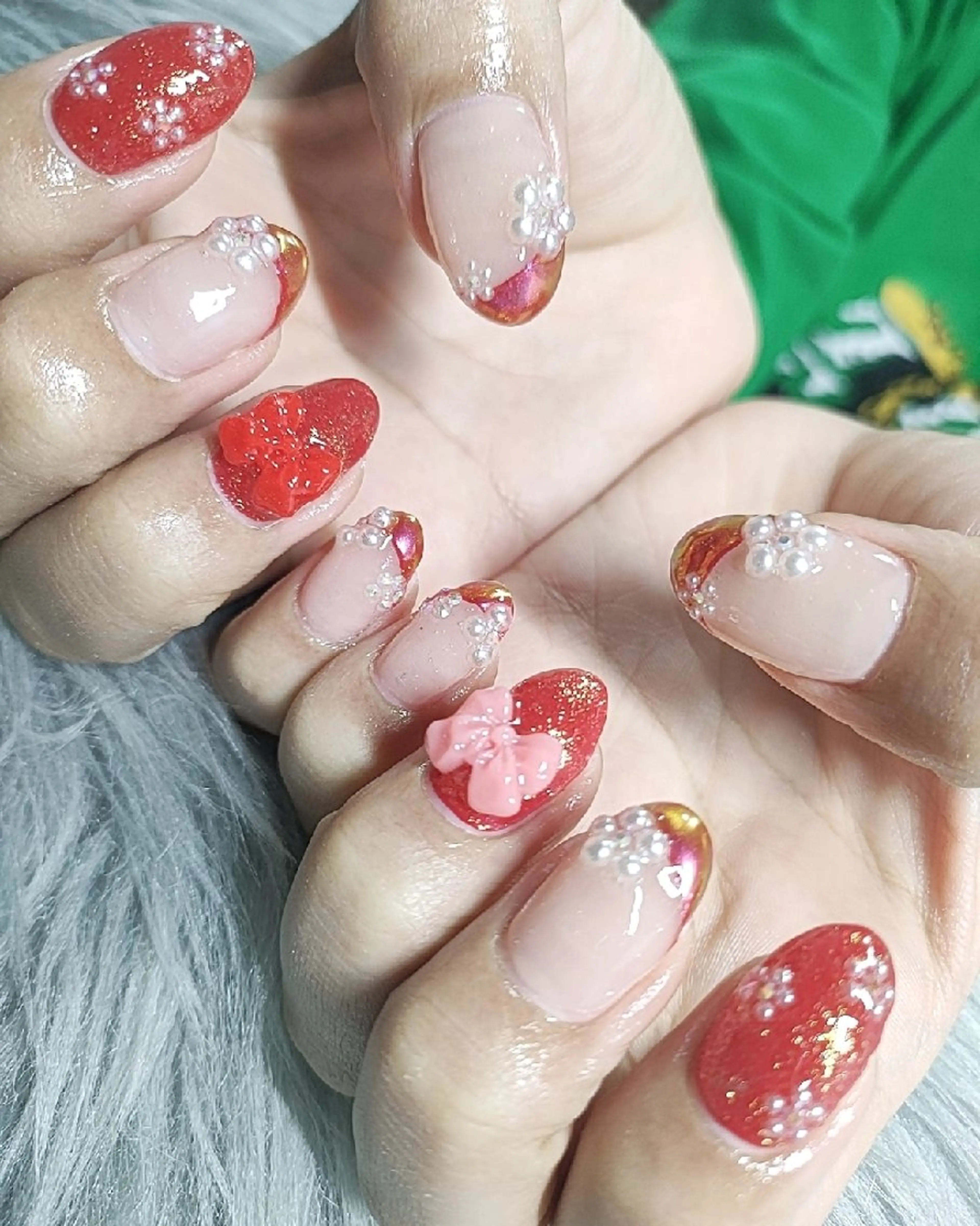 ネイル ハンドネイル Kame_ nail🐢💕のネイルデザイン