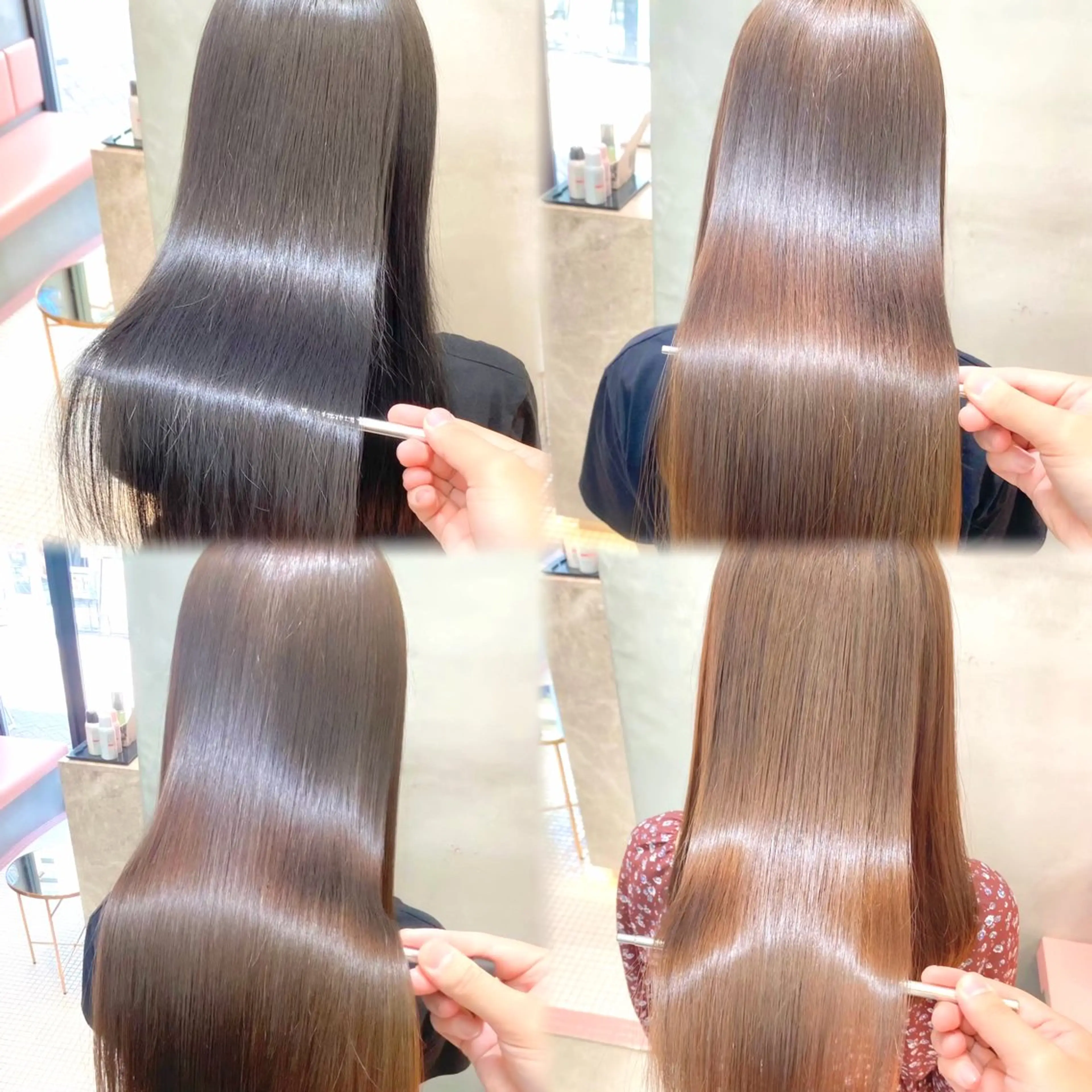 ロング 髪質改善 縮毛矯正 カット 縮毛矯正 トリートメント 縮毛矯正/髪質改善 /ボブ/ともきのヘアスタイル