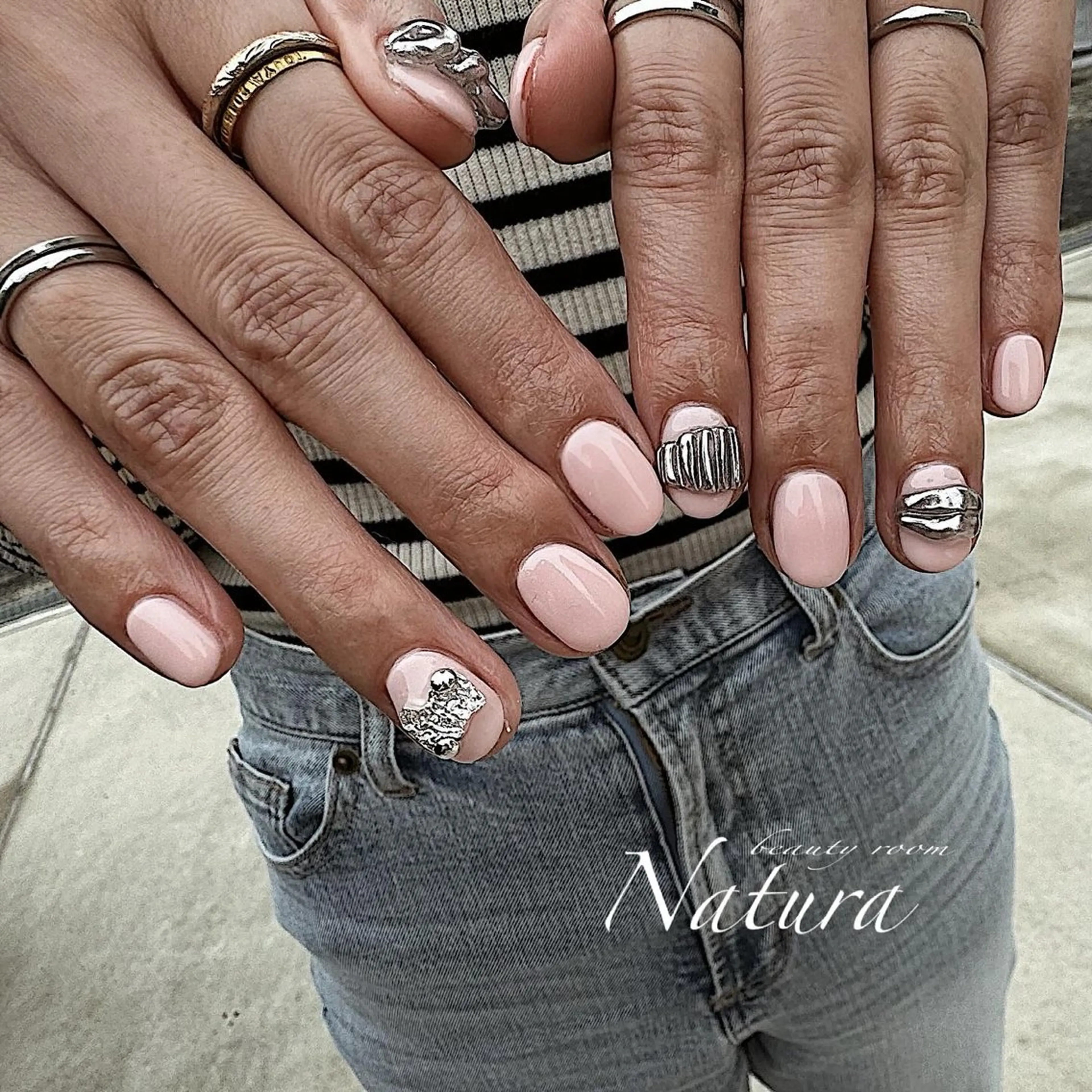 ネイル ハンドネイル beautyroom Naturaのネイルデザイン