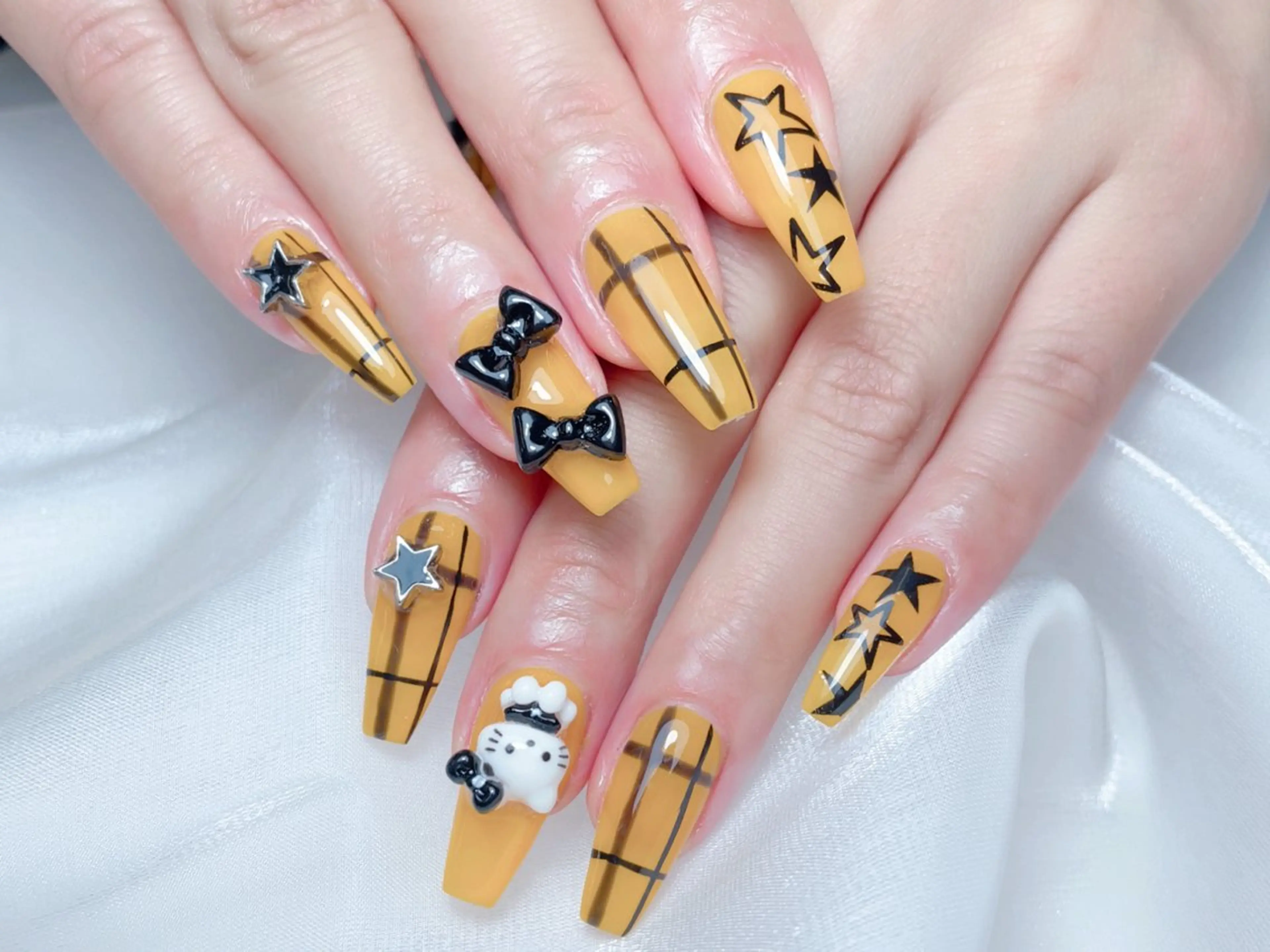 ネイル ハンドネイル M🌷nail 長さだし専門店のネイルデザイン