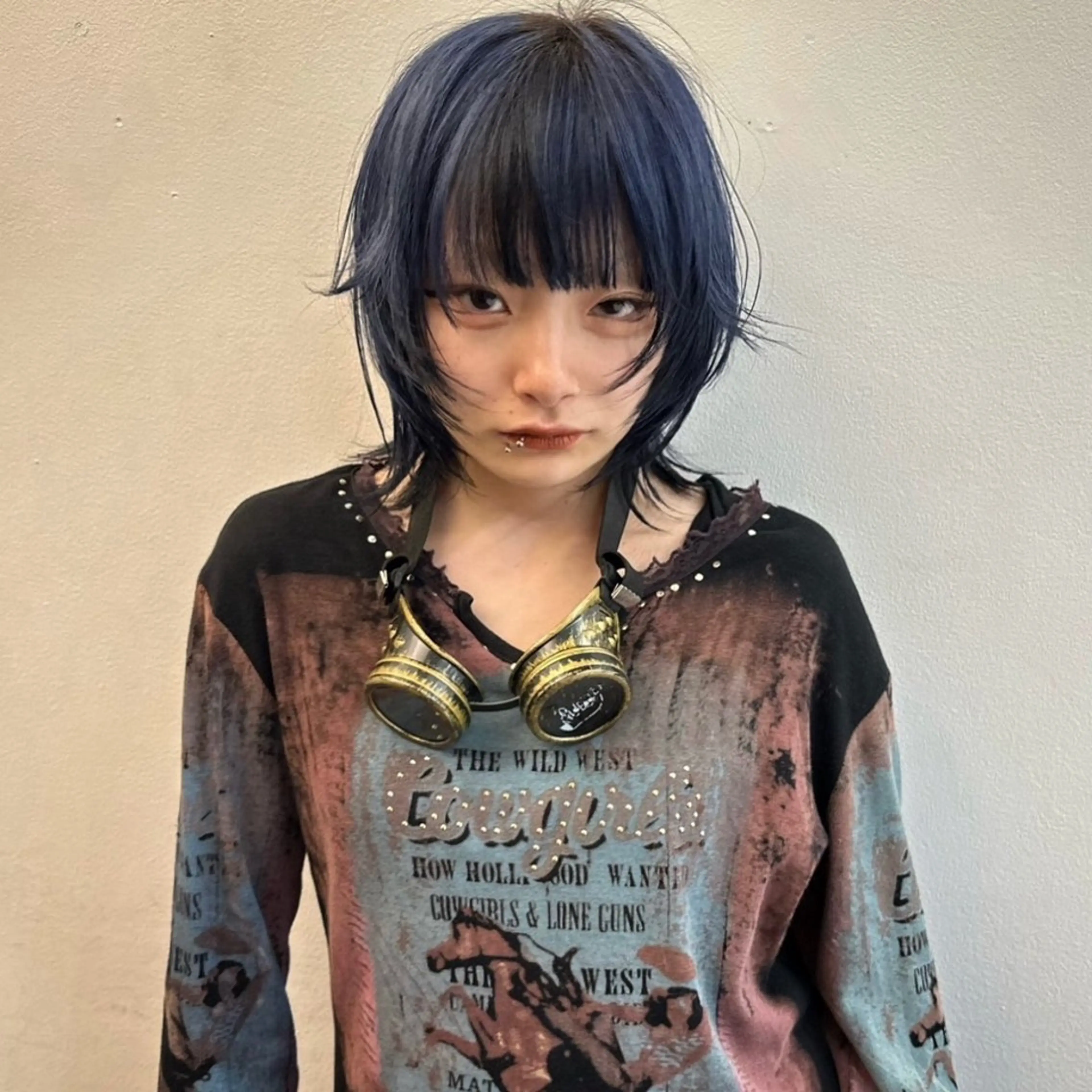 ショート カラー mellow所属・顔周りデザイン/ ハイトーン/多田悠馬のヘアスタイル