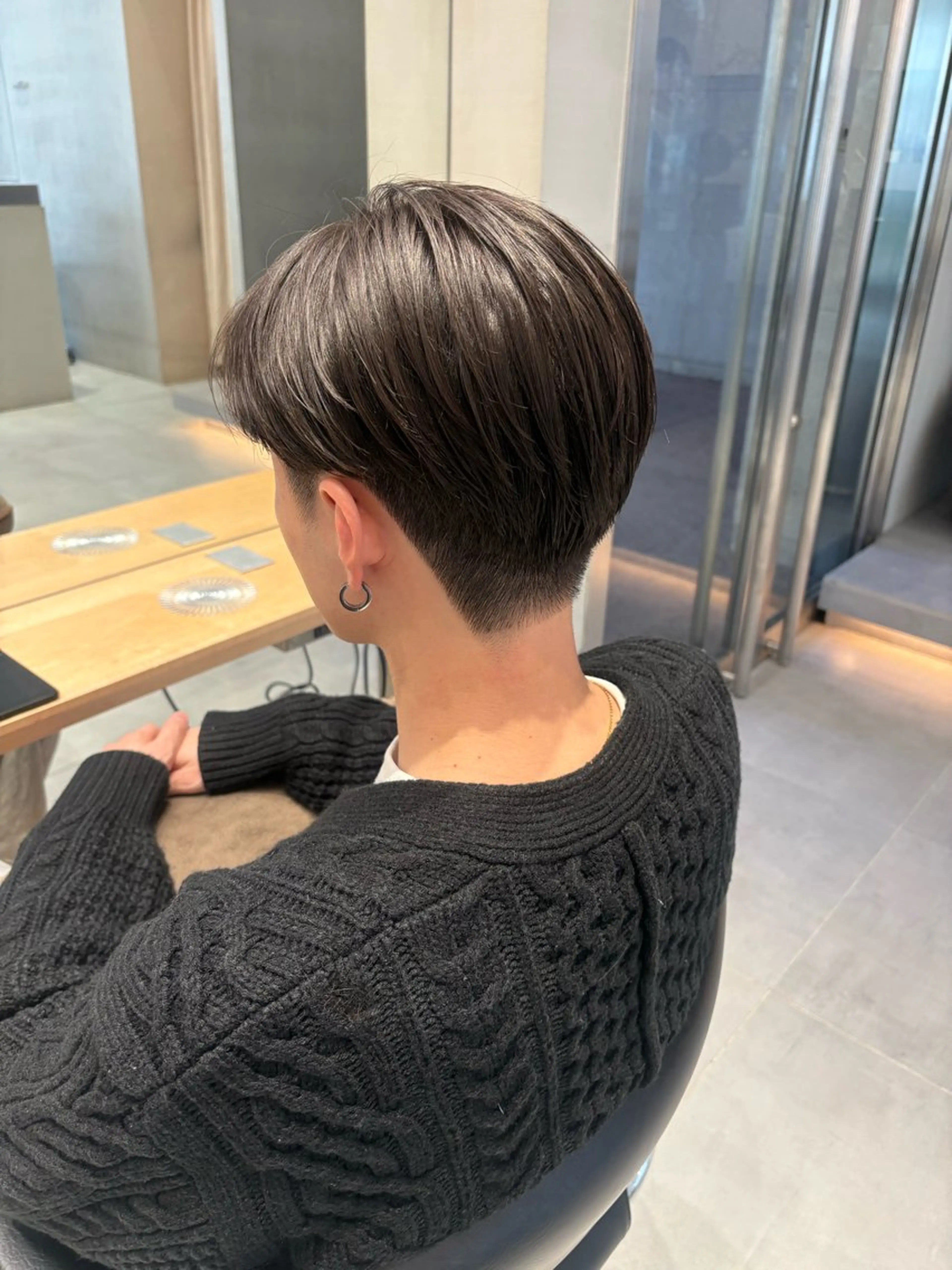 メンズ 風香🪼レイヤー /透明感カラーのヘアスタイル