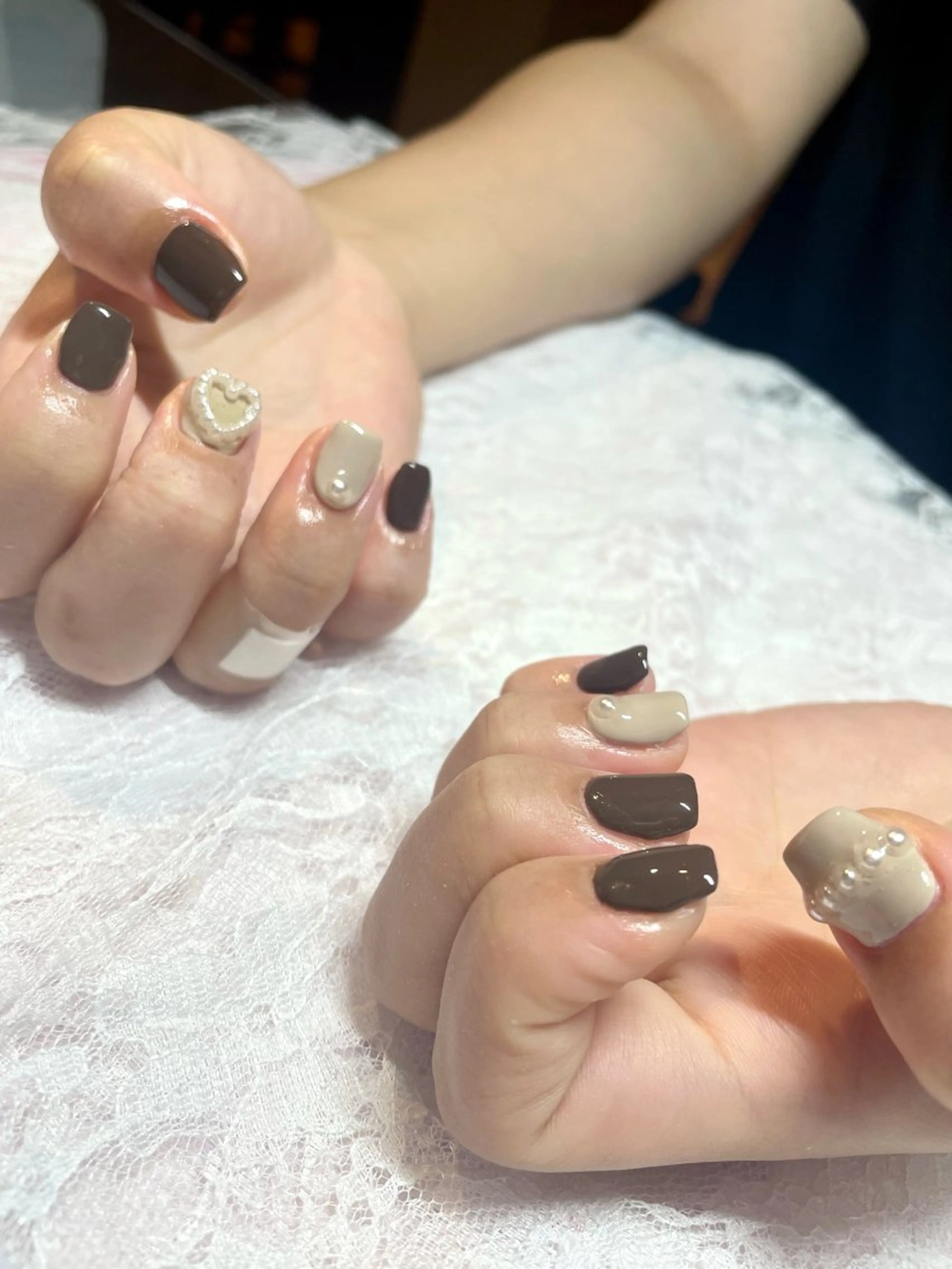 ネイル ハンドネイル Nail ヌシん家 AKANEのネイルデザイン