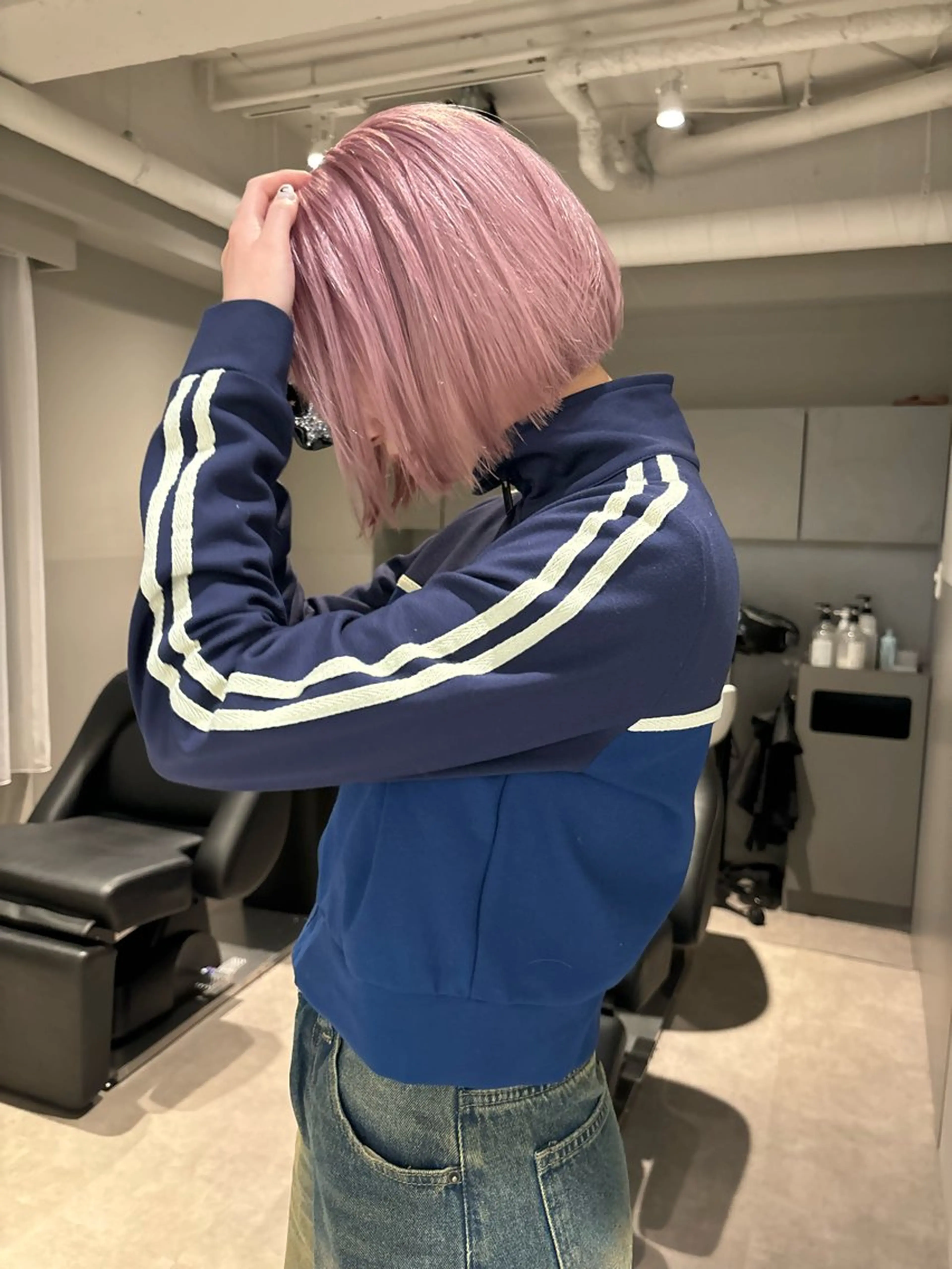 ショート ボブ カット ヘアカラー ハイトーン/ ボブ 中村麟のヘアスタイル