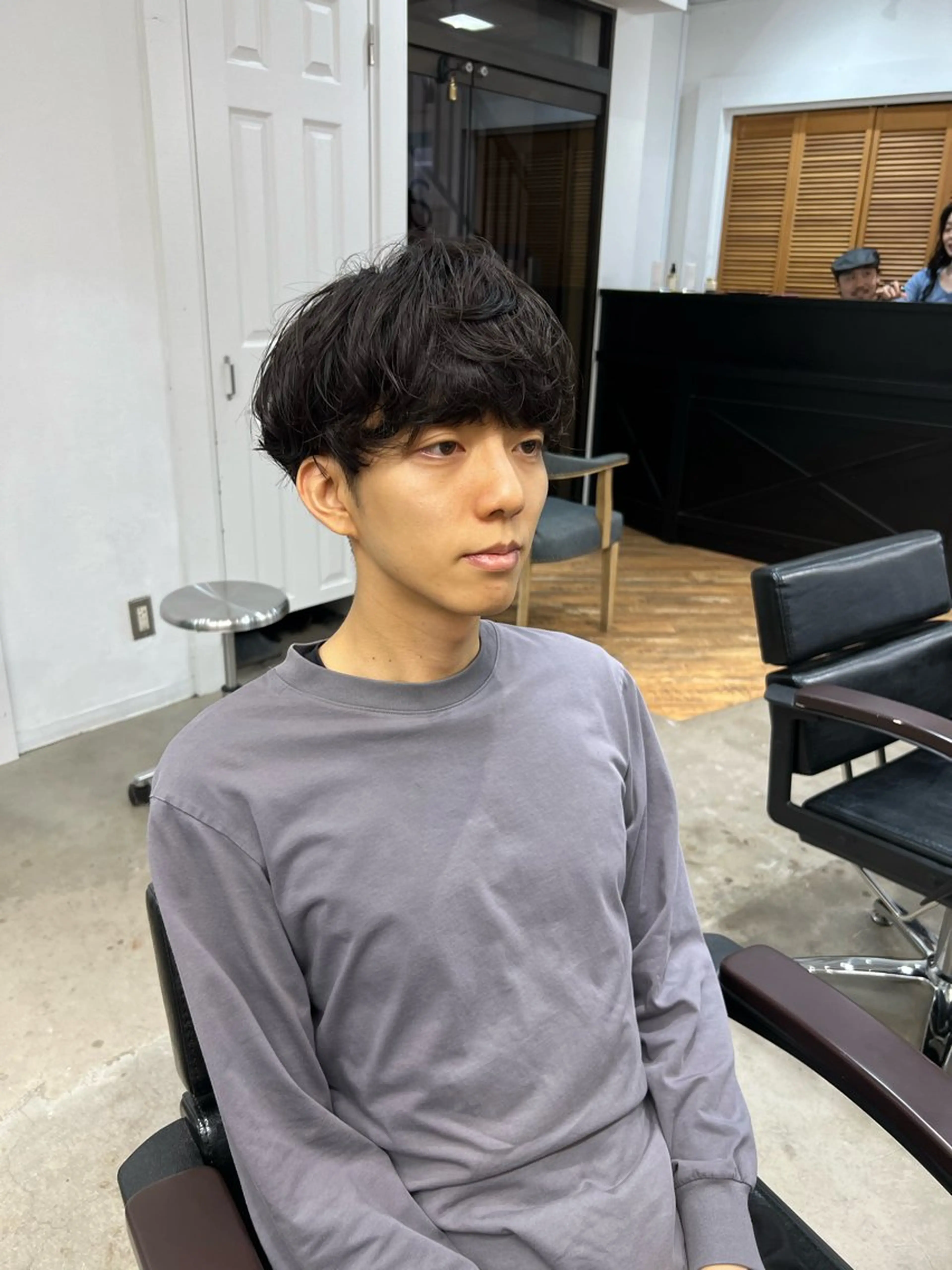 パーマ メンズ MION✂️ 似合わせカットのヘアスタイル