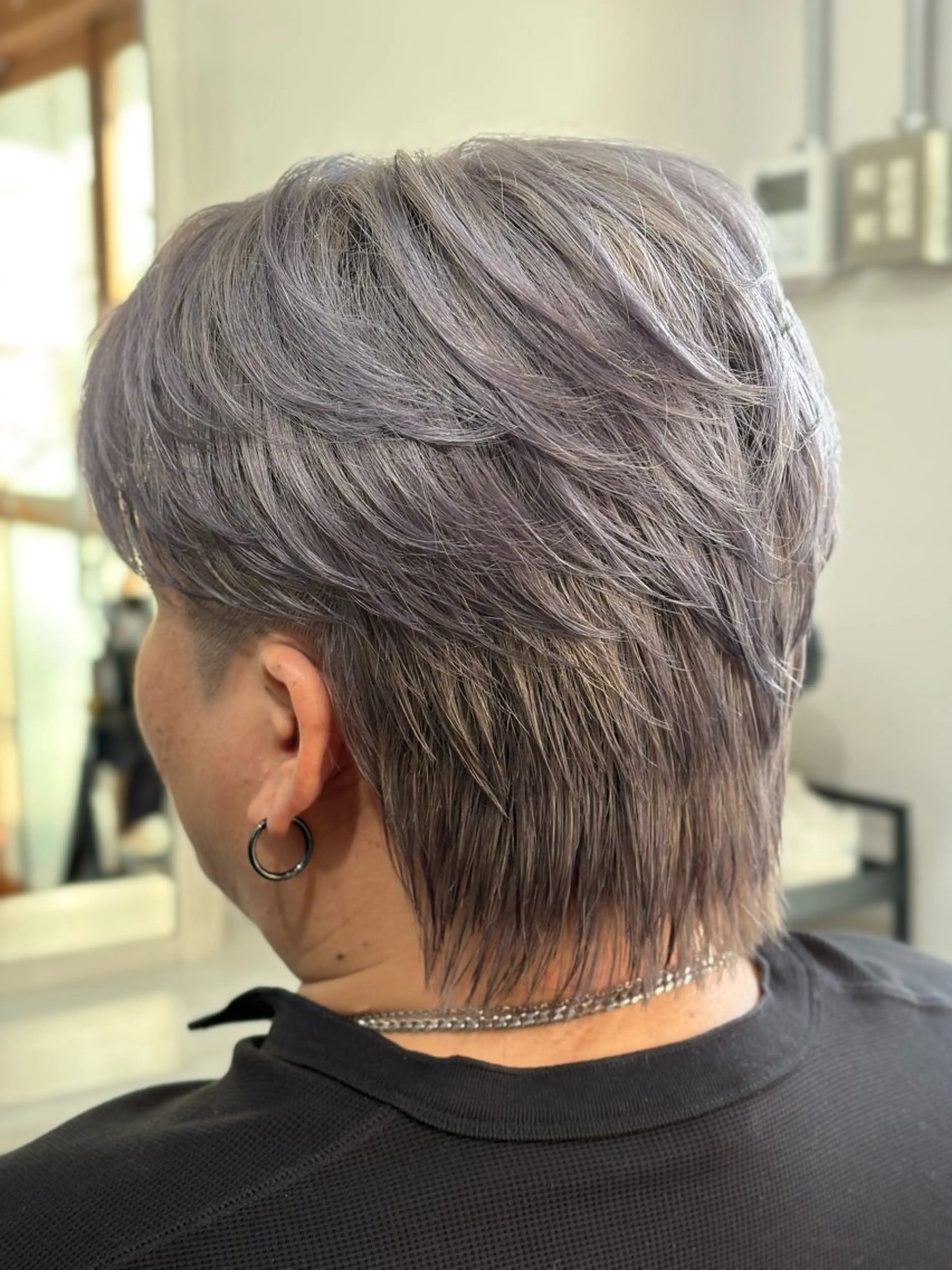 カラー メンズ ベージュカラー ホワイトベージュ ヘアカラー Snalyメンズ特化 スエハラのヘアスタイル