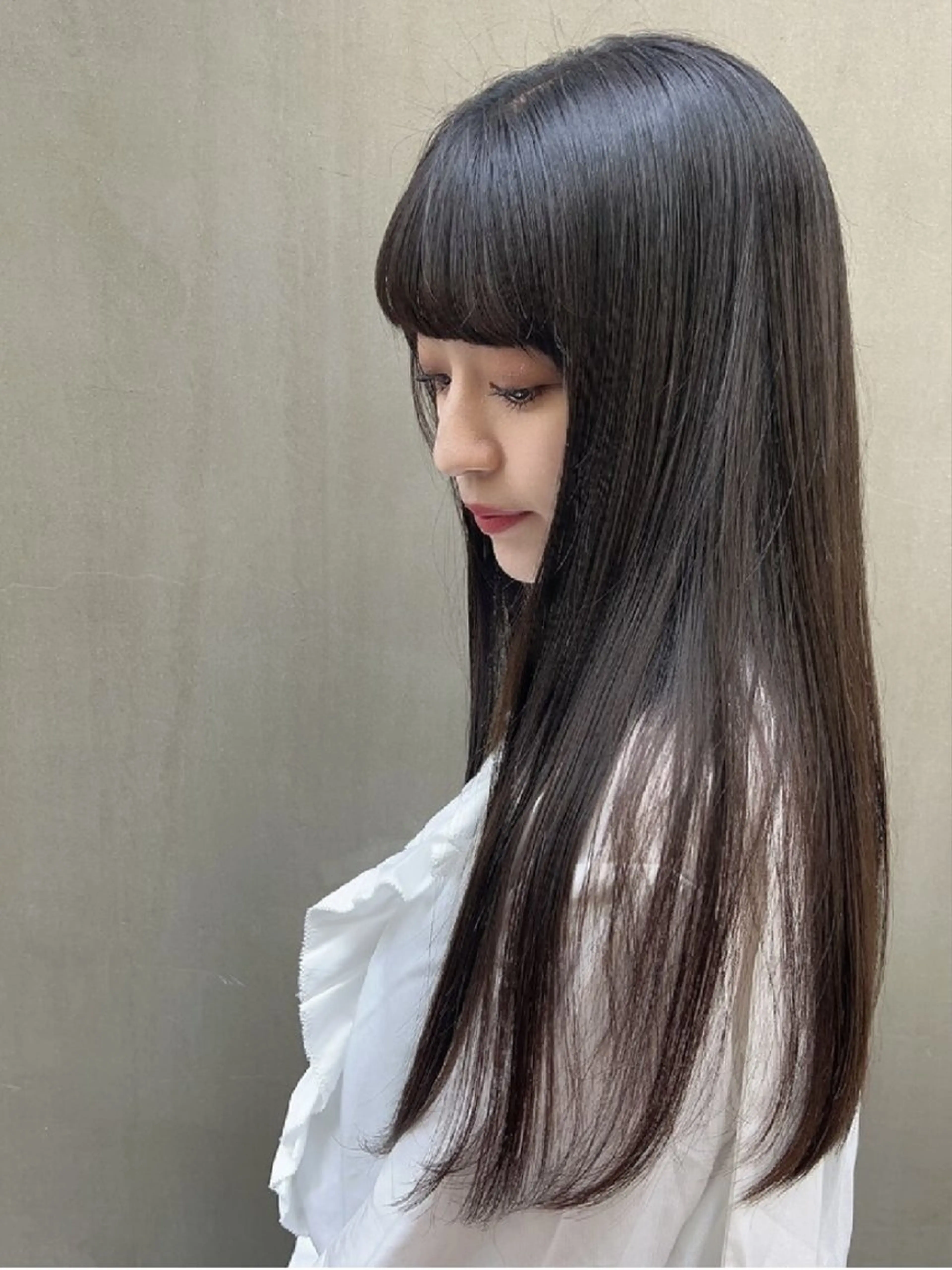 ロング カラー カット ヘアカラー トリートメント 西荻窪🩵美髪🩵 店長RYU SATOのヘアスタイル