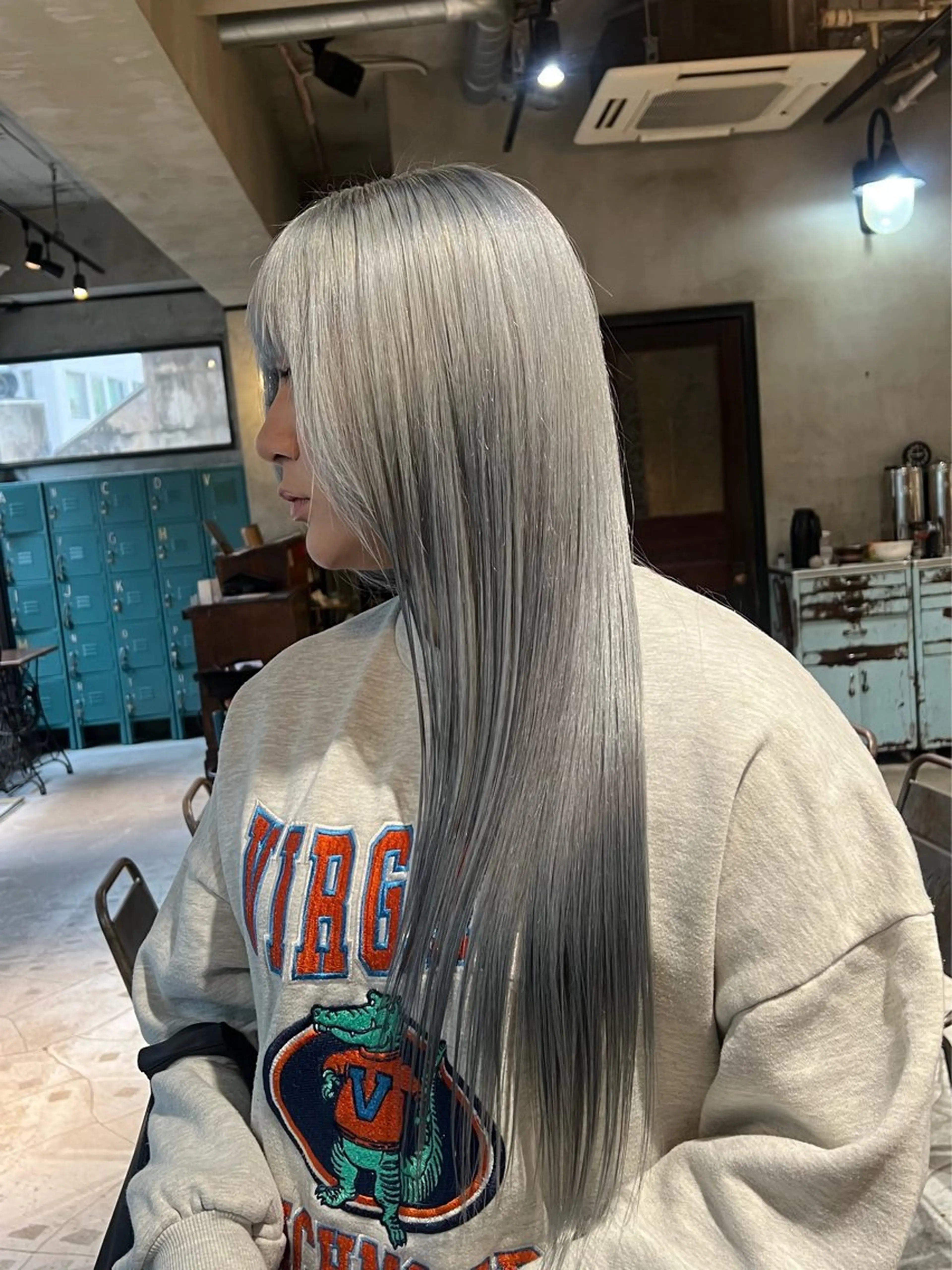 ロング カラー カット ヘアカラー トリートメント 透明感 カラー🌿KANTAのヘアスタイル