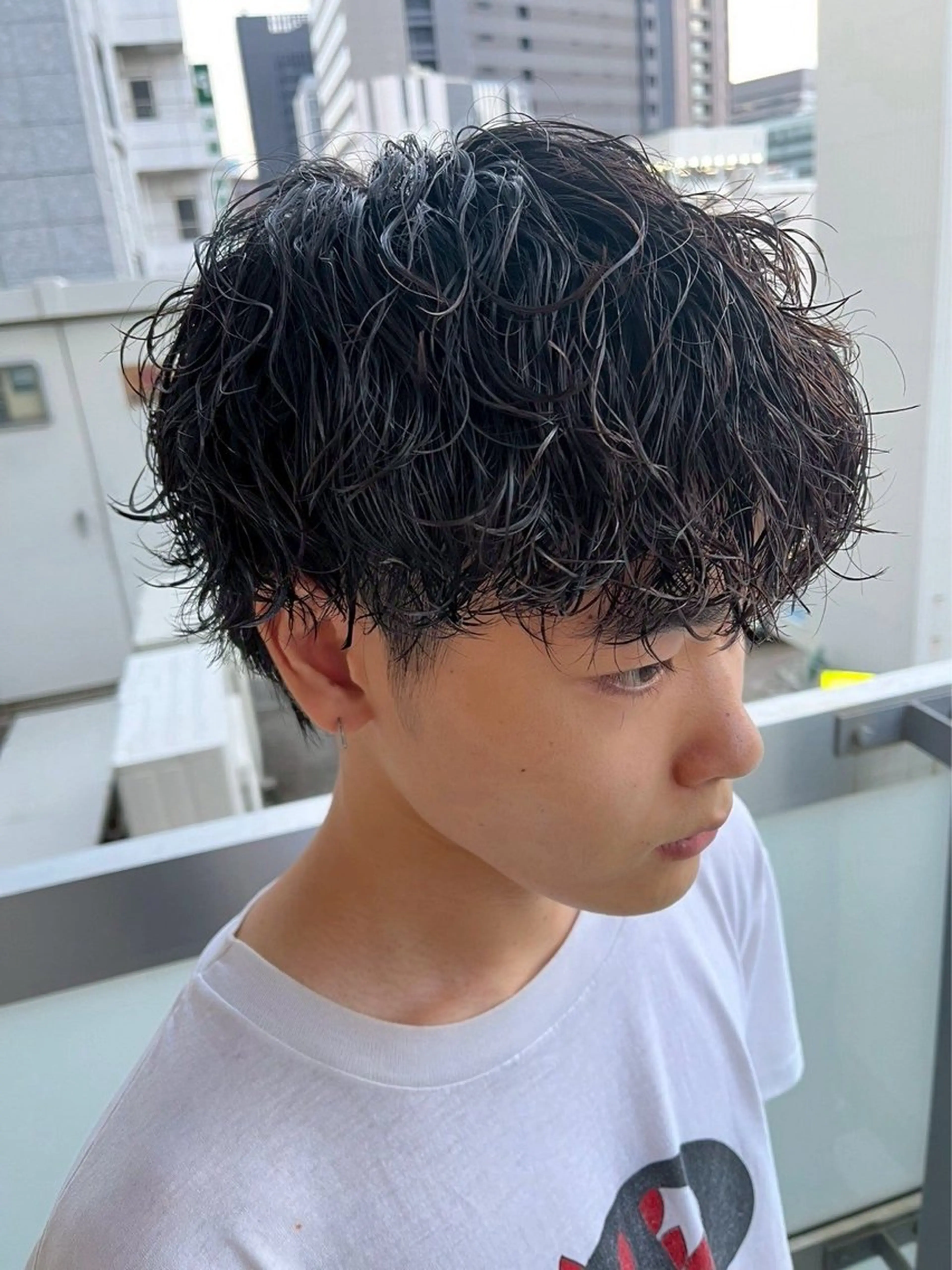 パーマ メンズ カット パーマ メンズパーマ/長岡 坂口祥貴/店長のヘアスタイル